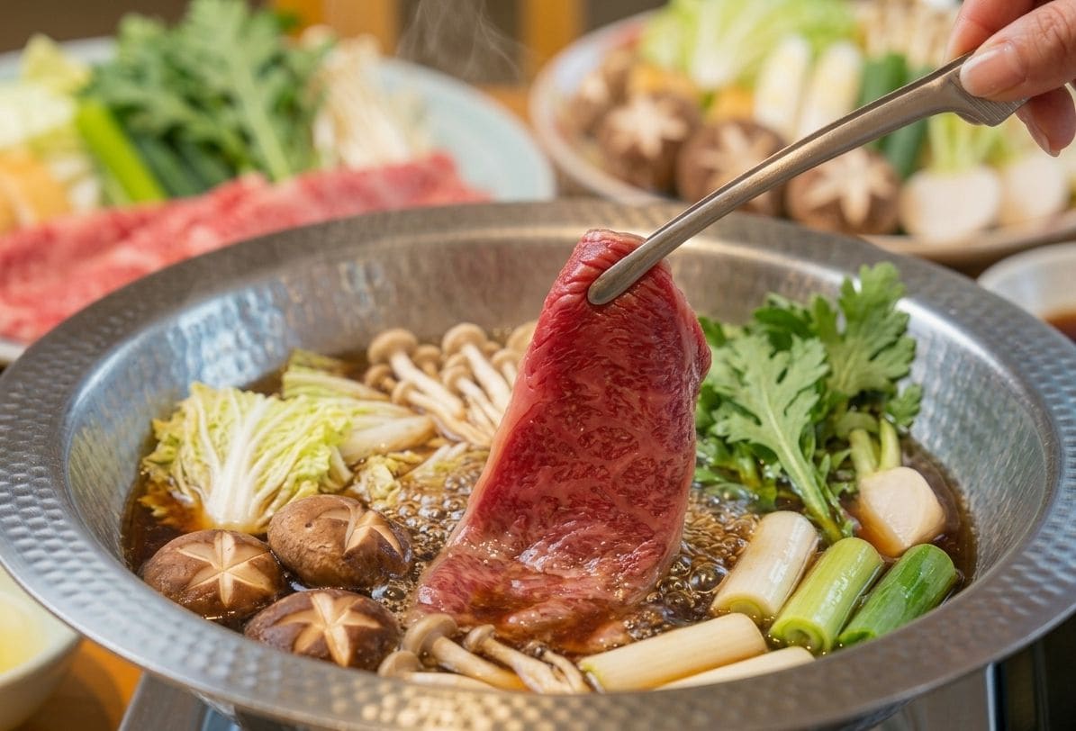 [Japanese Kaiseki Course] Kumano Beef Sukiyaki & Shabu-Shabu Kaiseki Course