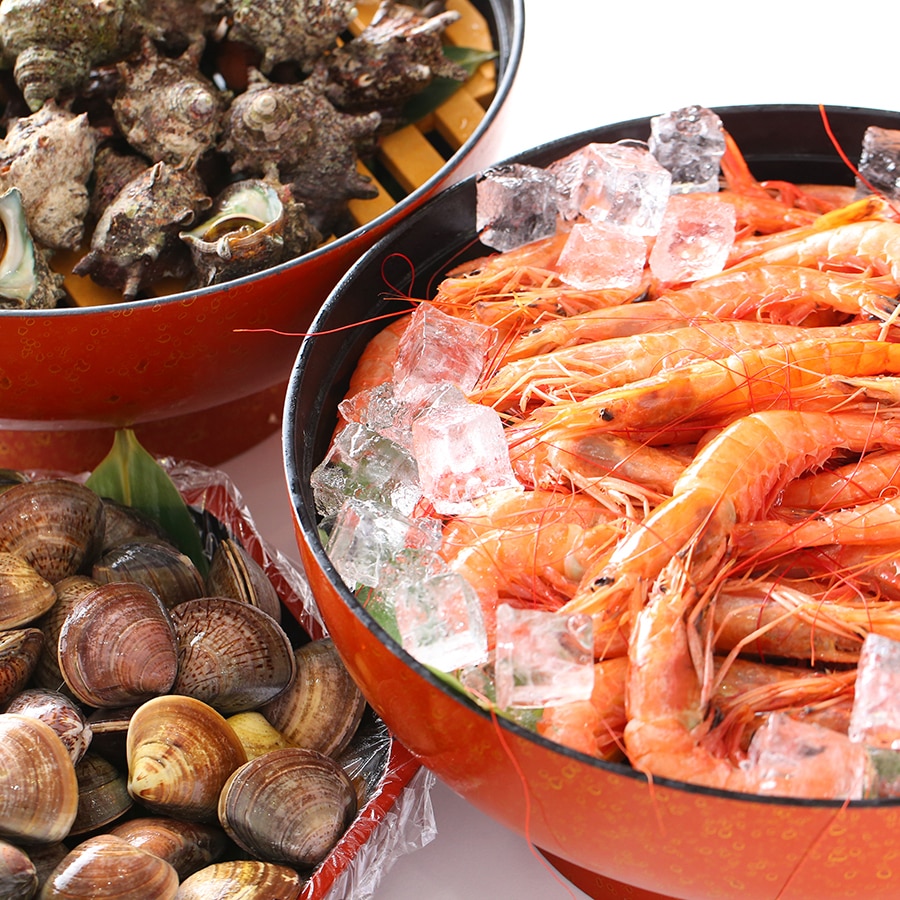 Cả cua nữa! Cả sushi nữa! Bao gồm cả bít tết ♪ Tiệc buffet hải sản sang trọng với tổng cộng 60 món!