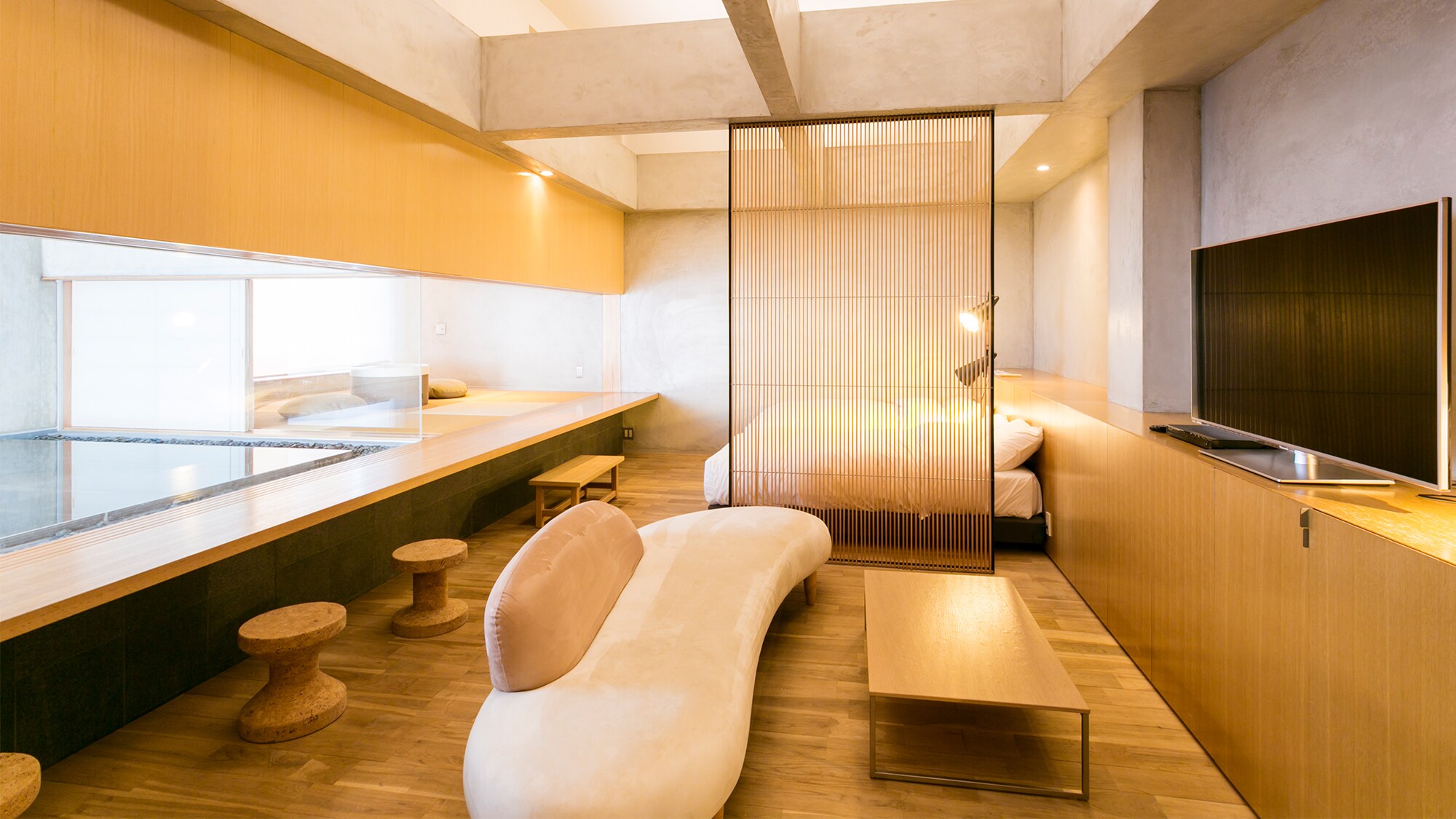 Premium Japanese and Western room with hot spring "Suzukake" -suzukake-