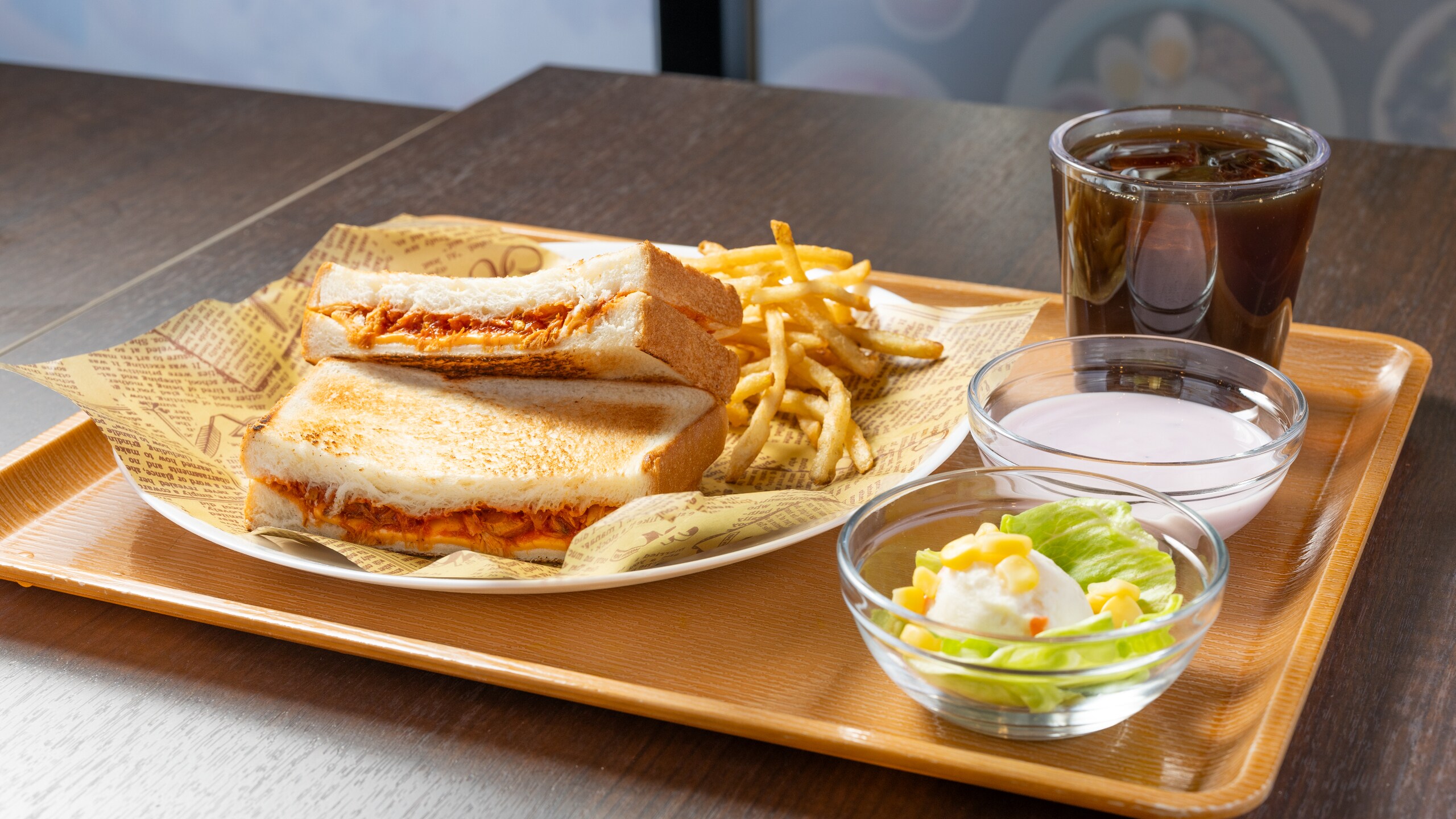 참치 치즈 모래 세트