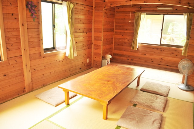 In the cottage