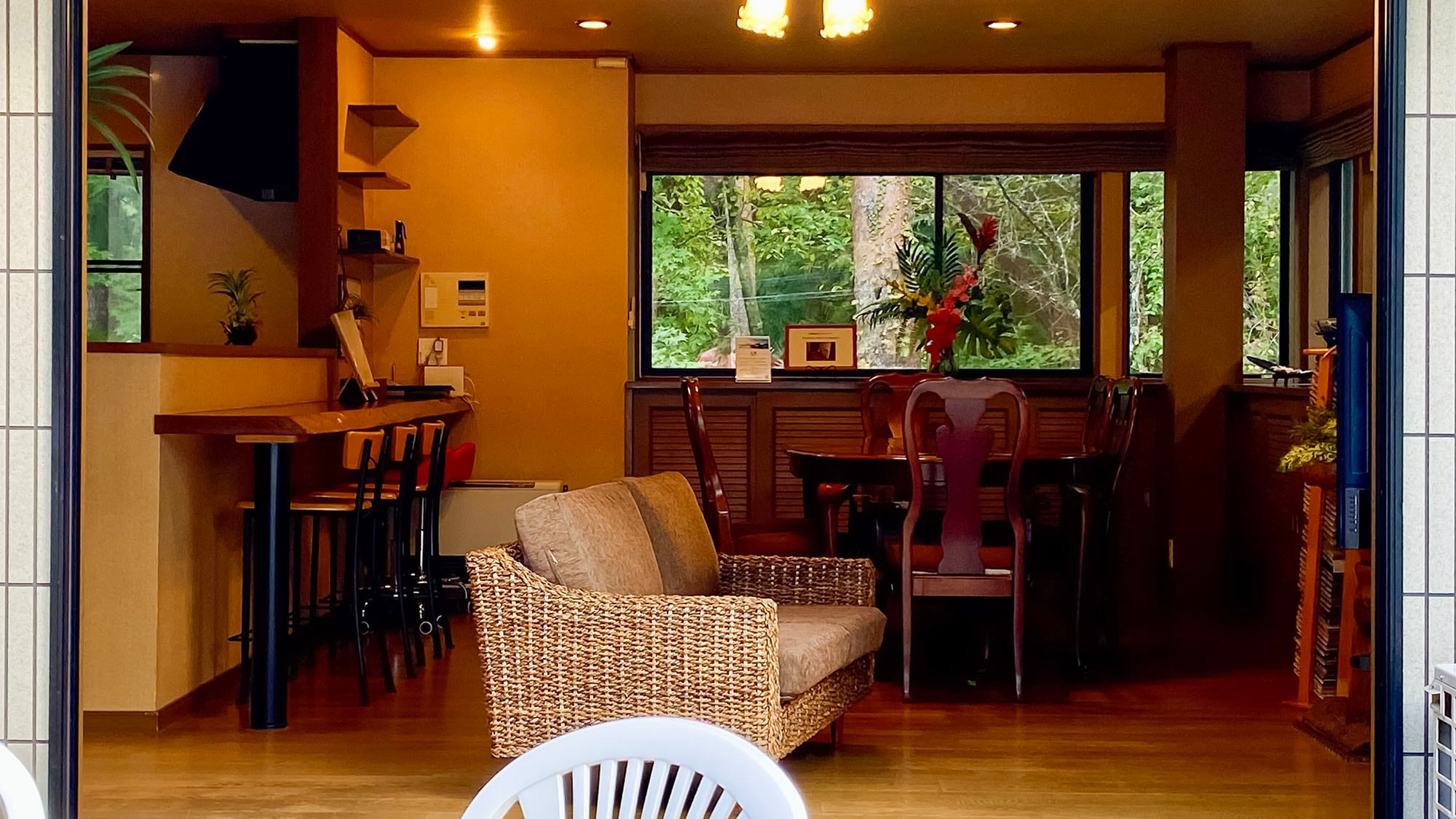 ・ Living room / Interior like a tropical resort