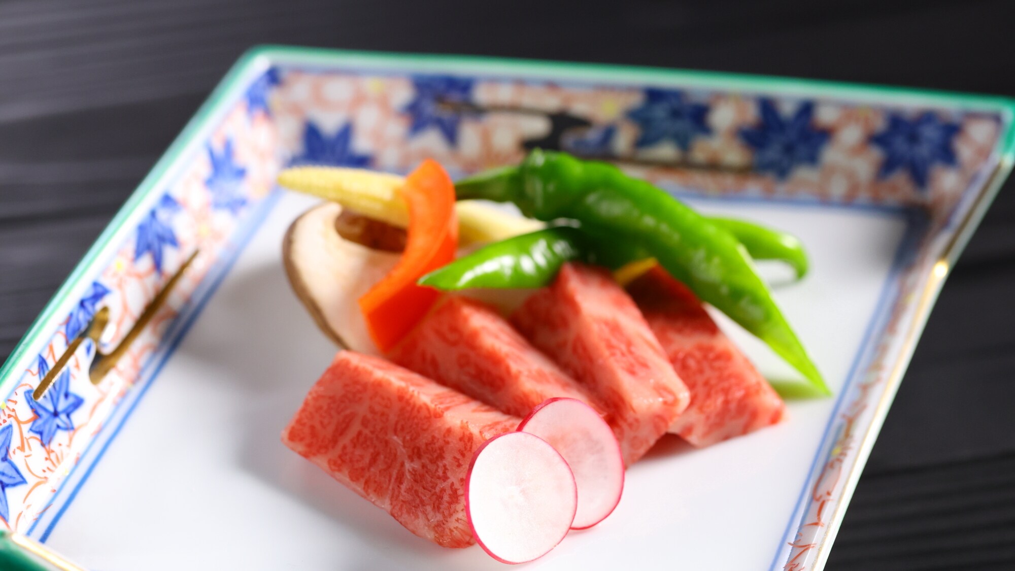 □ 信州特級牛肉鐵板燒