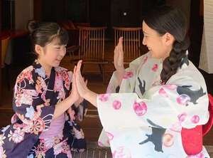 Colorful yukata