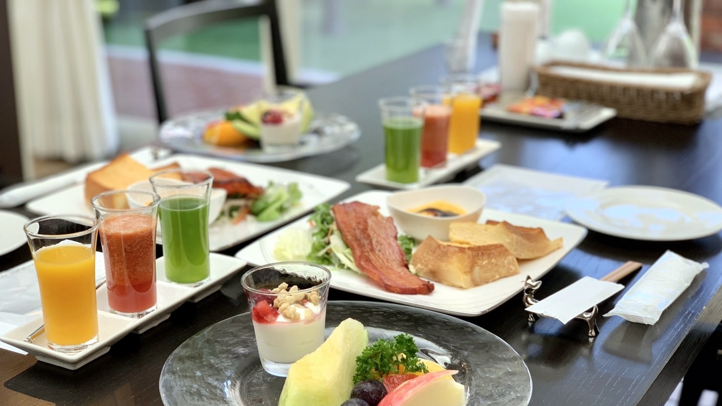 ●Breakfast● Wake up your body slowly and start your day feeling refreshed