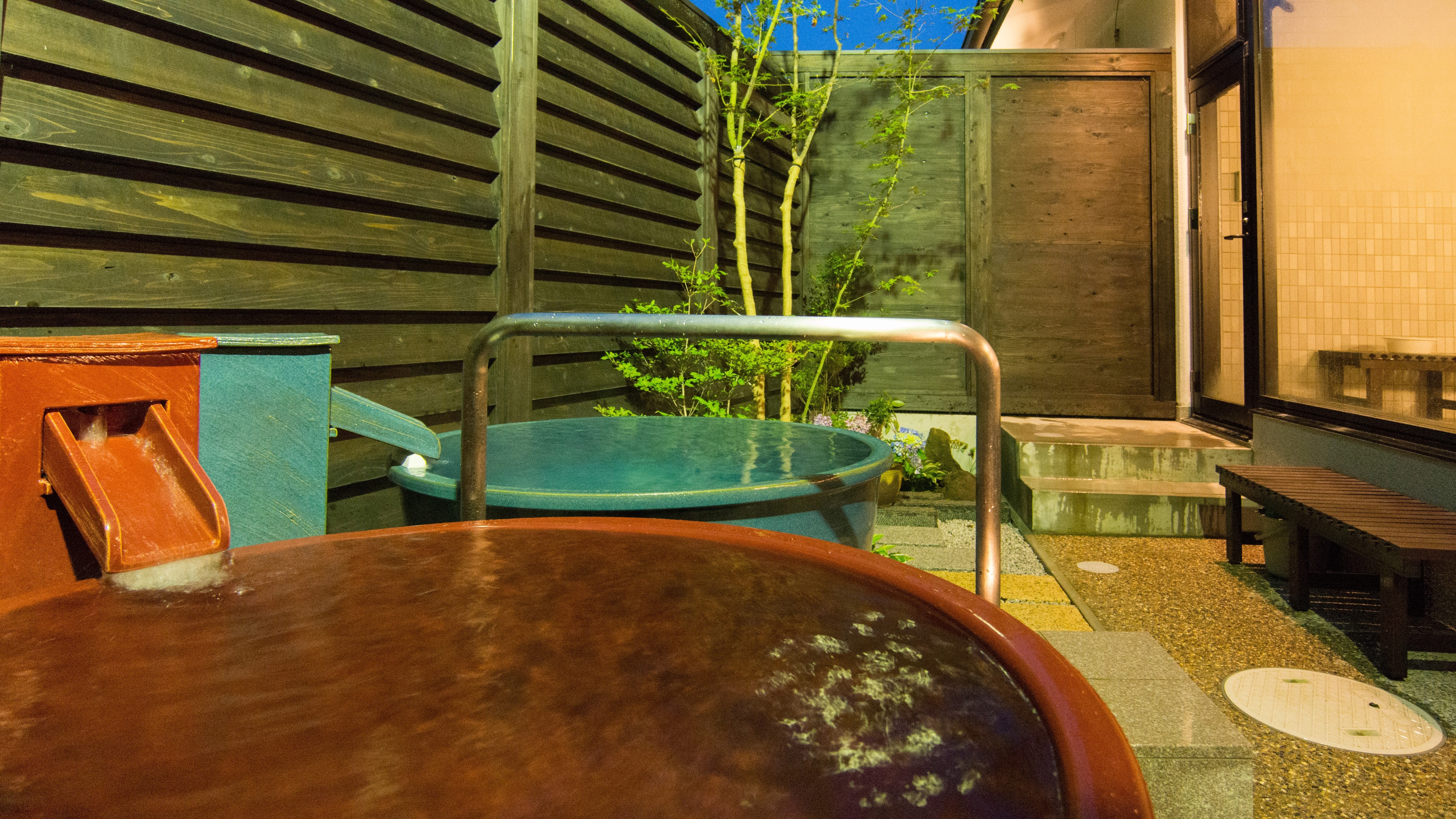 ◆Relax in the open-air bath "Tsuboyu" ◎