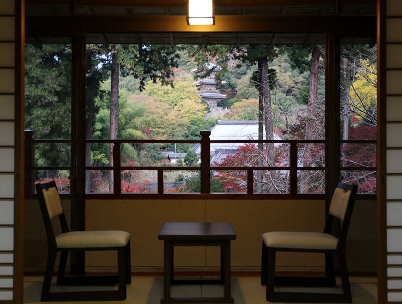 View from the guest room balcony