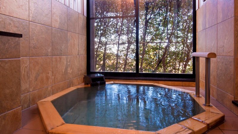Guest room panoramic bath