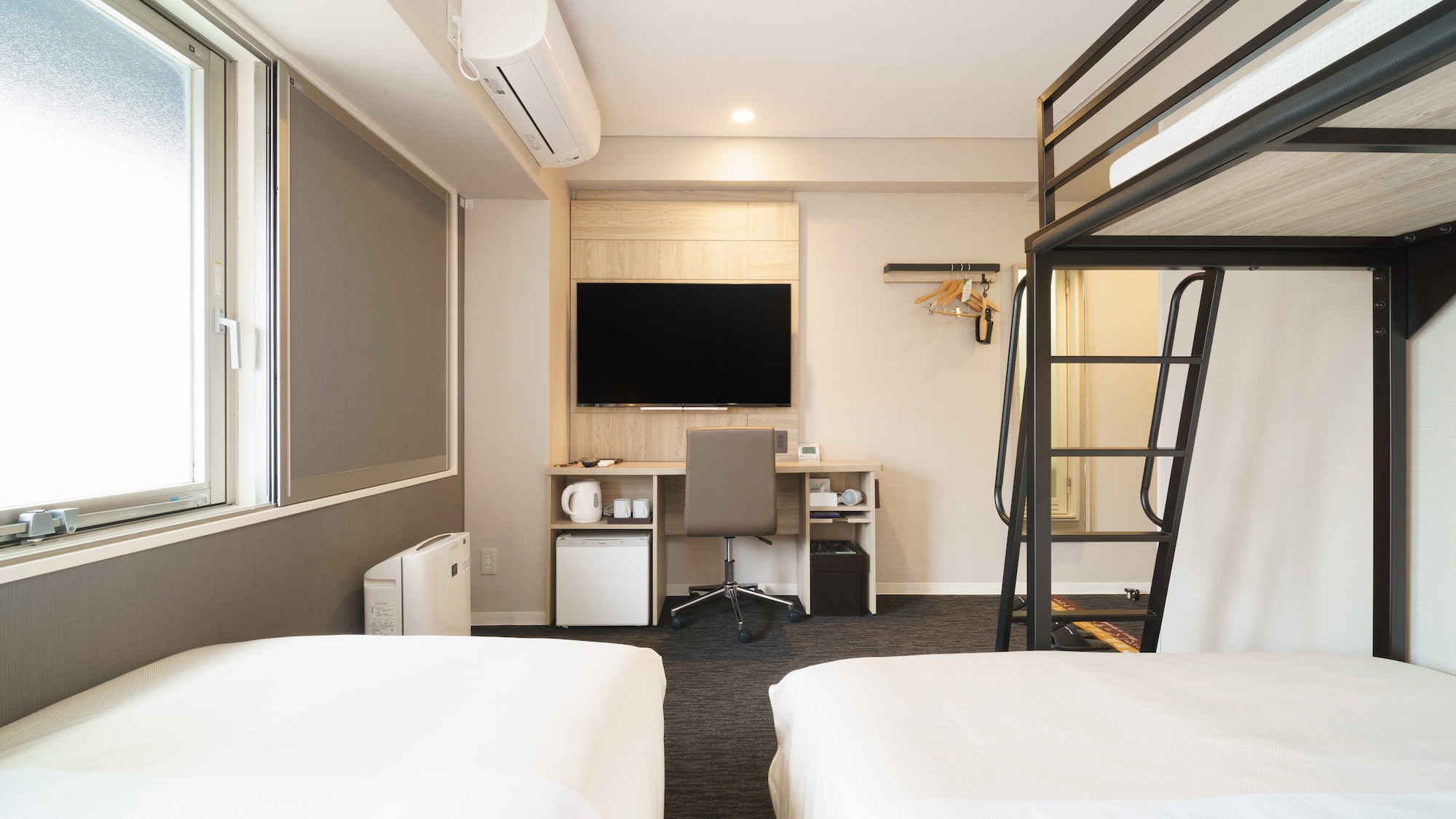 Enjoy a comfortable stay in a spacious room