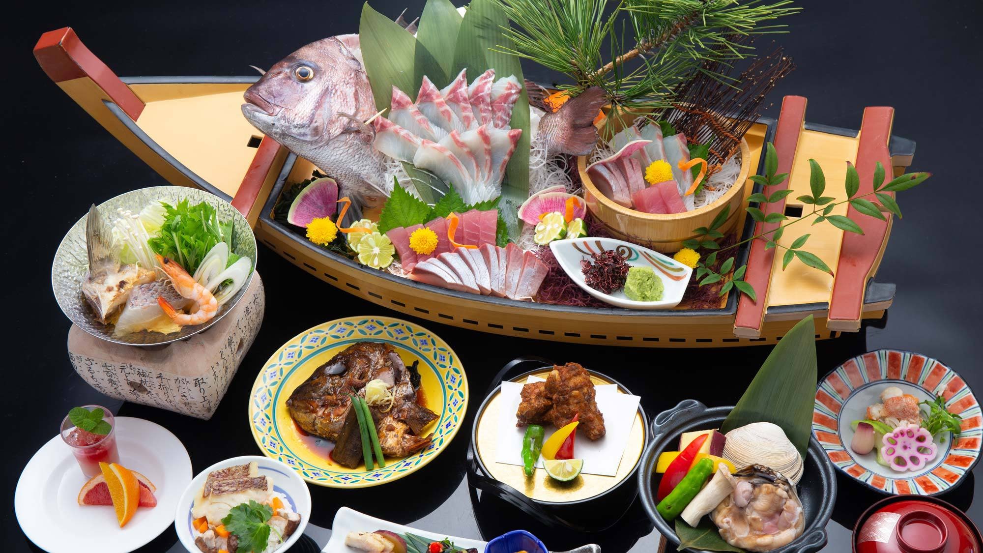 享用懷石料理，享受阿波的美味