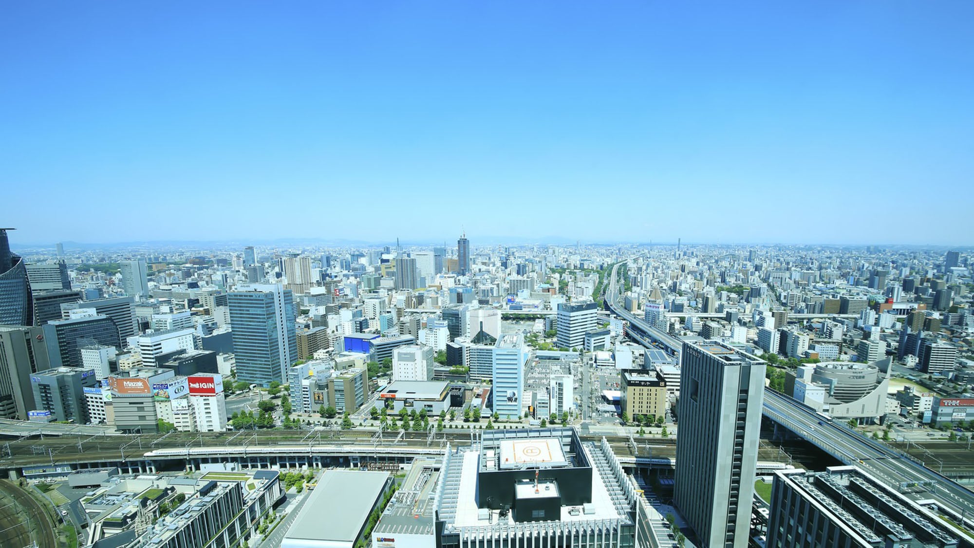 [Train View] For Nagoya Sakae (Tokaido Shinkansen, Tokaido Main Line, Chuo Main Line, Nagoya Railroad, etc.)