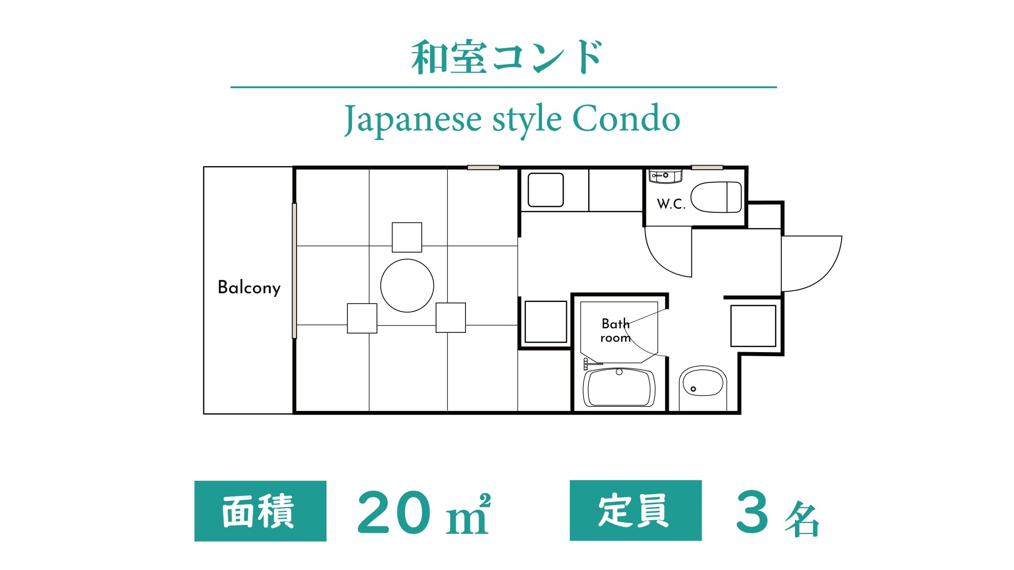 Japanese-style condo