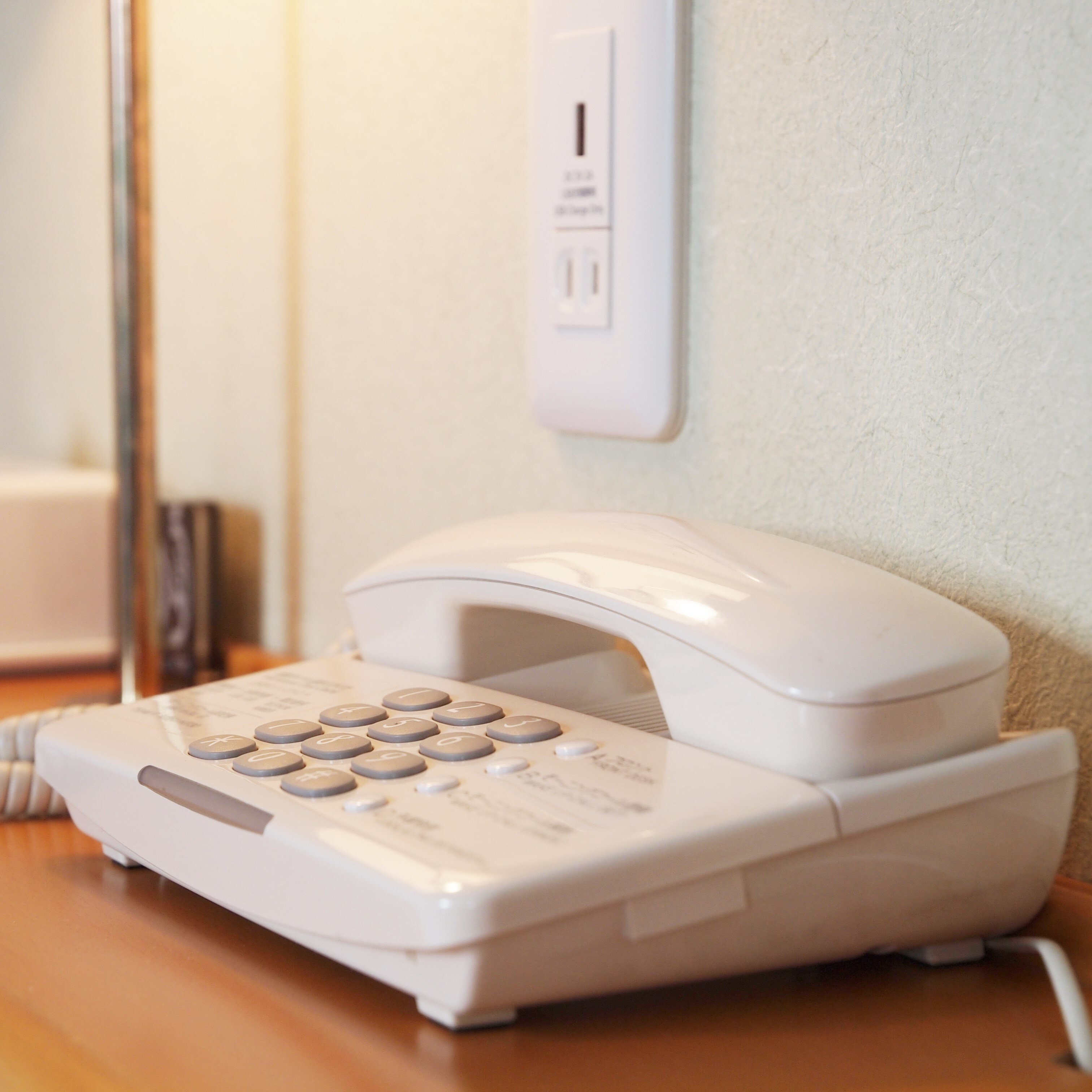 [Guest room] Guest room extension phone