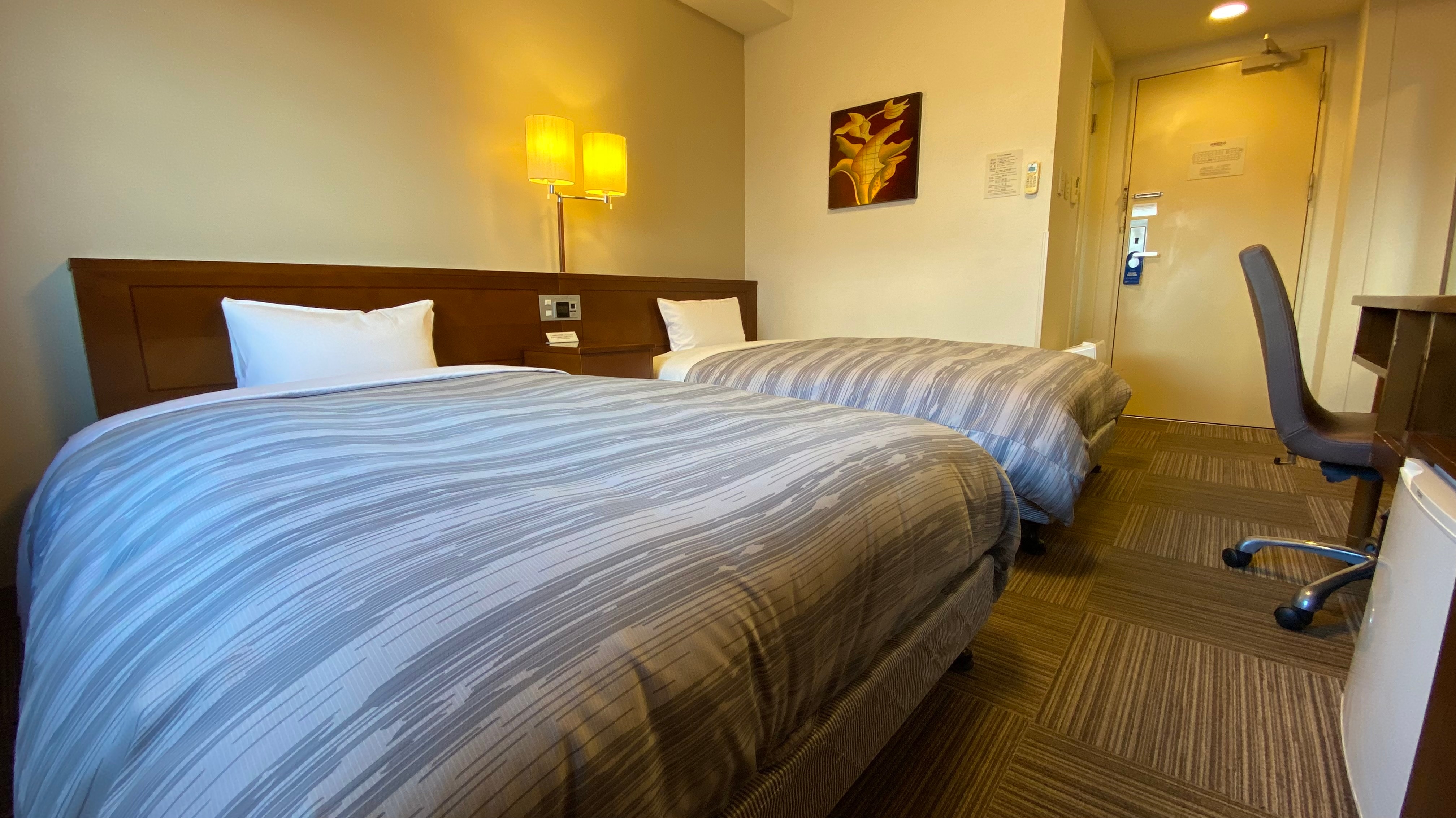 Twin room: 14㎡-15㎡ bed width: 120cm