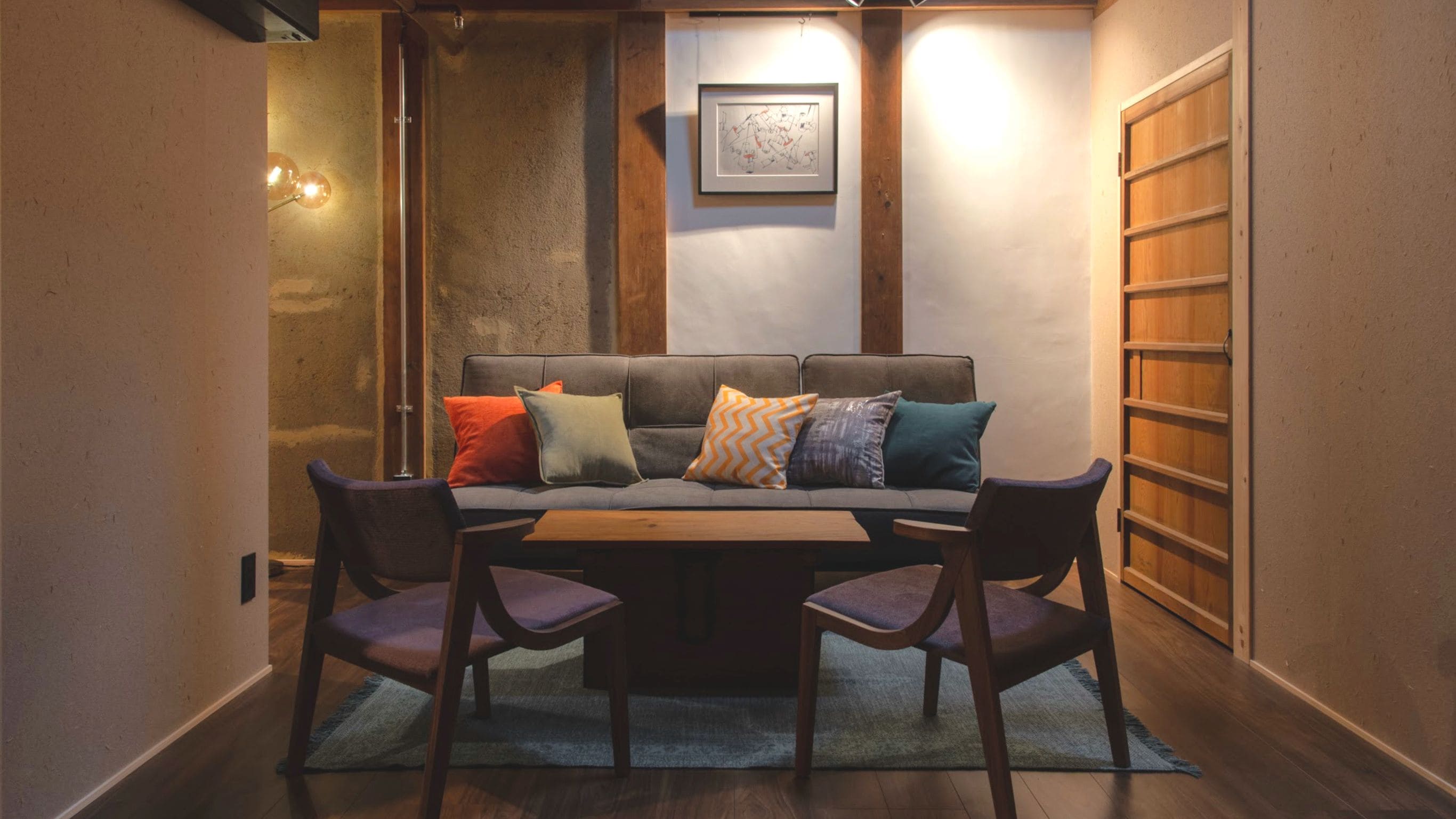■MINORI (49 square meters/twin/accommodates 3 people/1st floor living room/2nd floor bedroom)