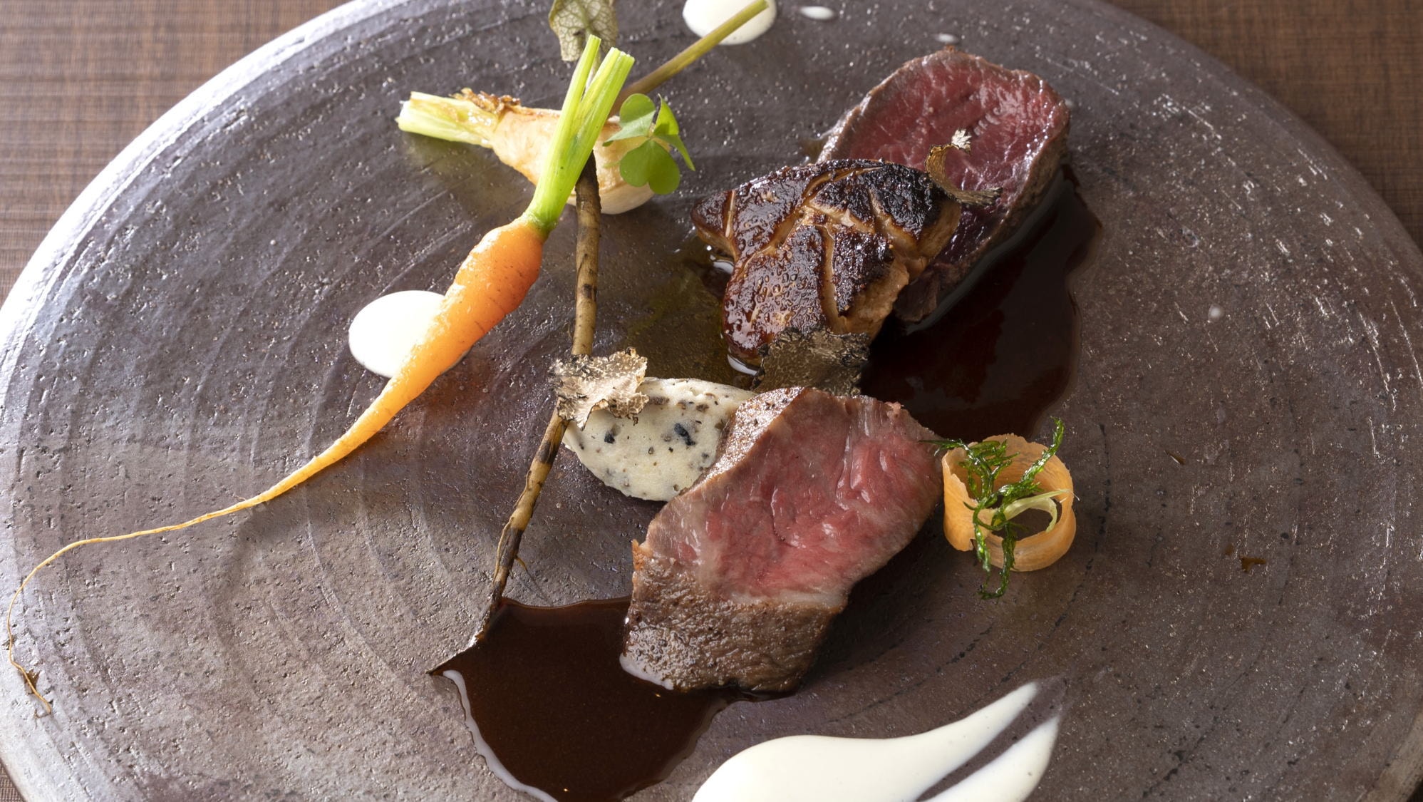 冬季懷石料理（法式）：肉類菜餚