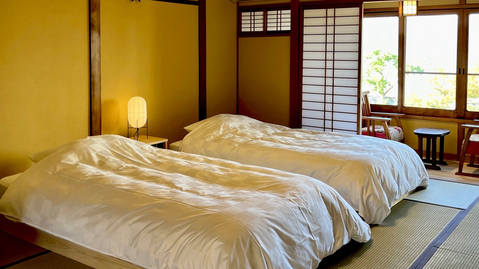 [Renewed guest room]■KINUTA-■Sukiya-style twin non-smoking room