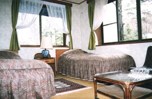 Example of guest room: Western-style room