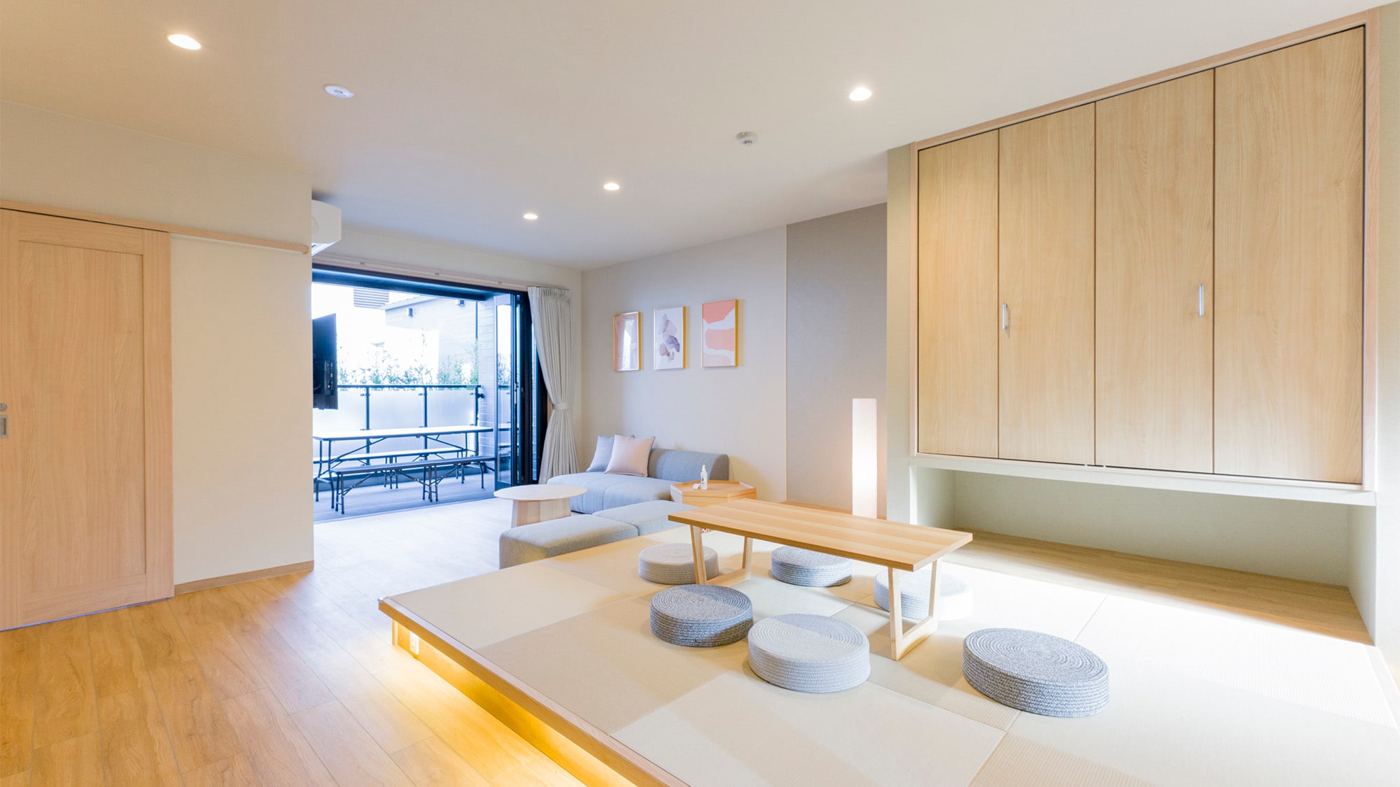 [Example of room with a capacity of 6 people] Full view of the room