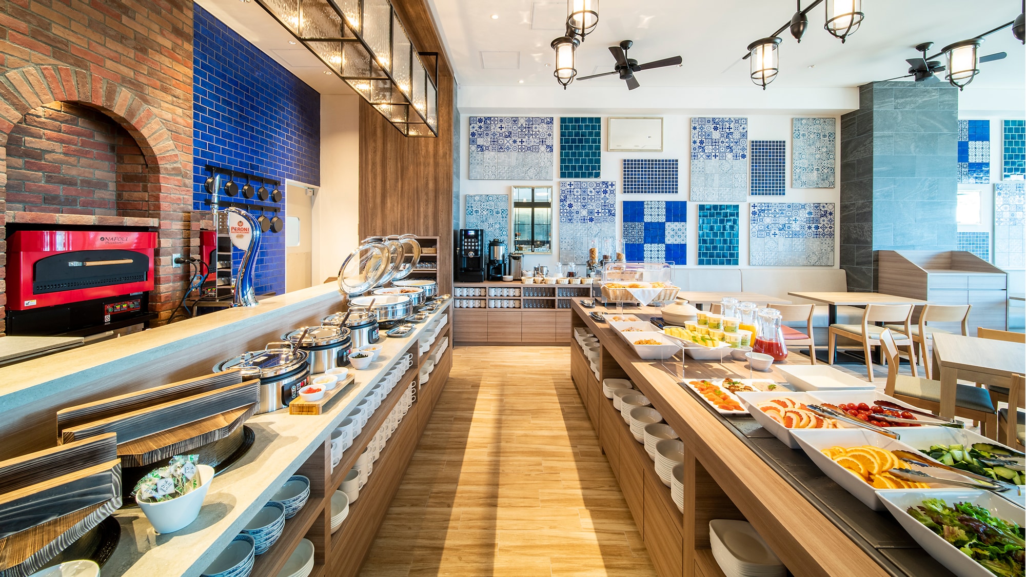 Prasmanan sarapan di "TSUBAKI KITCHEN"