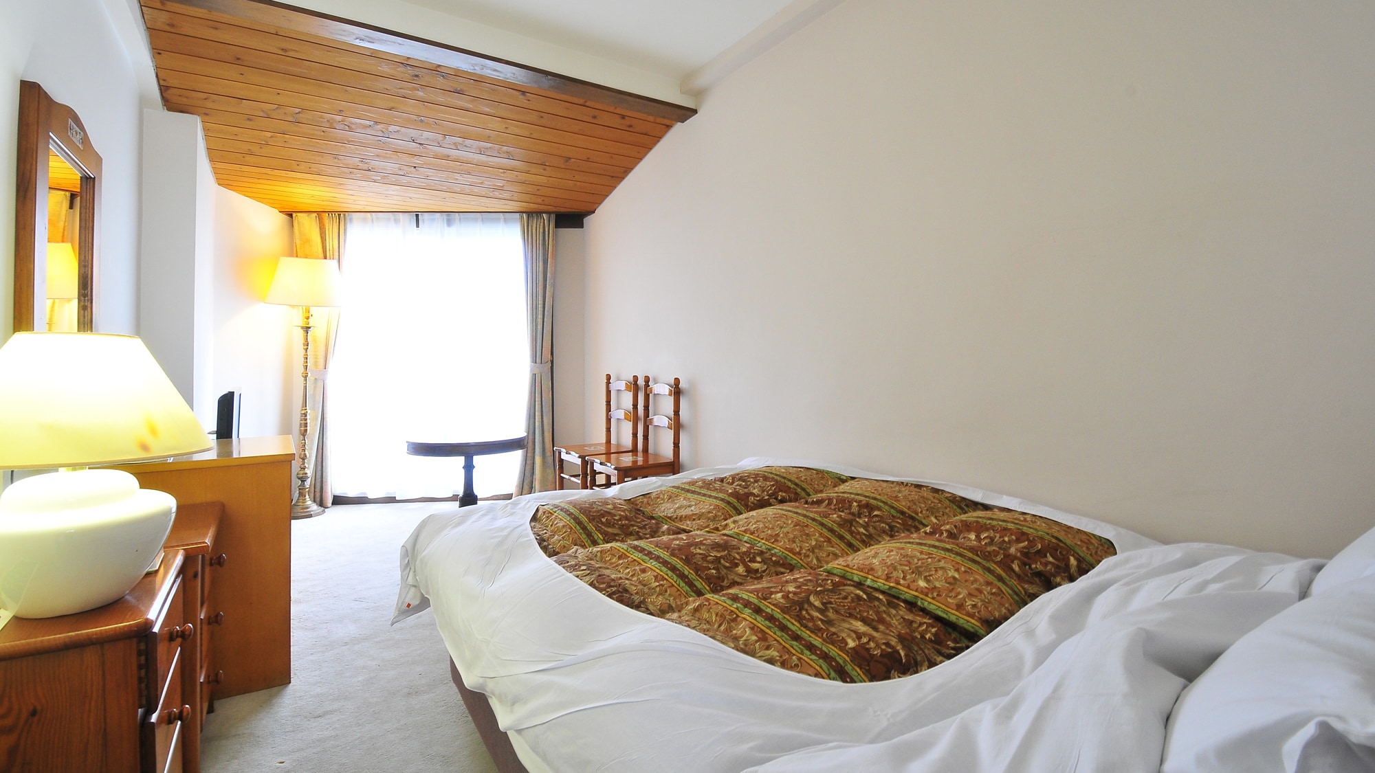 Farm View Hotel Building Double Room Example