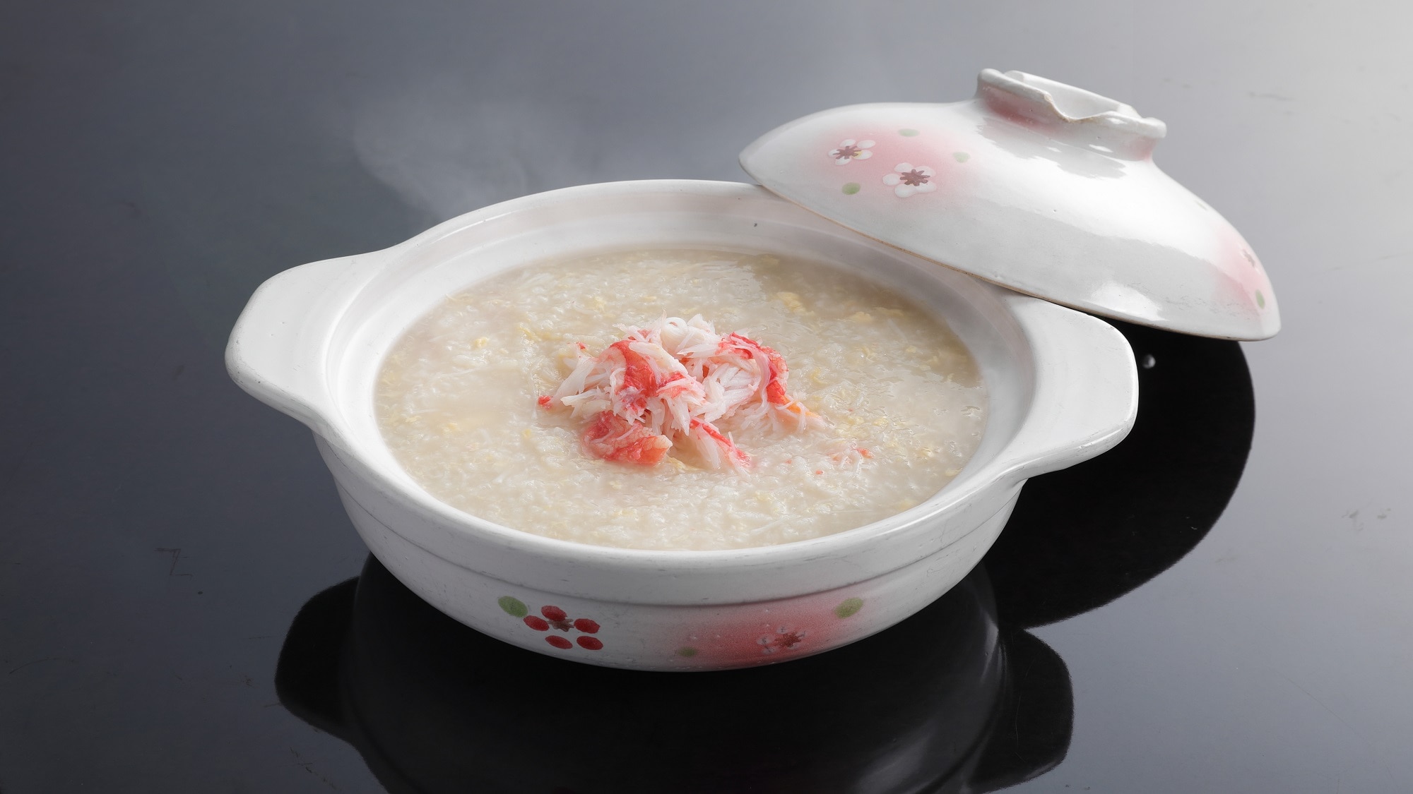早餐（蟹肉粥）