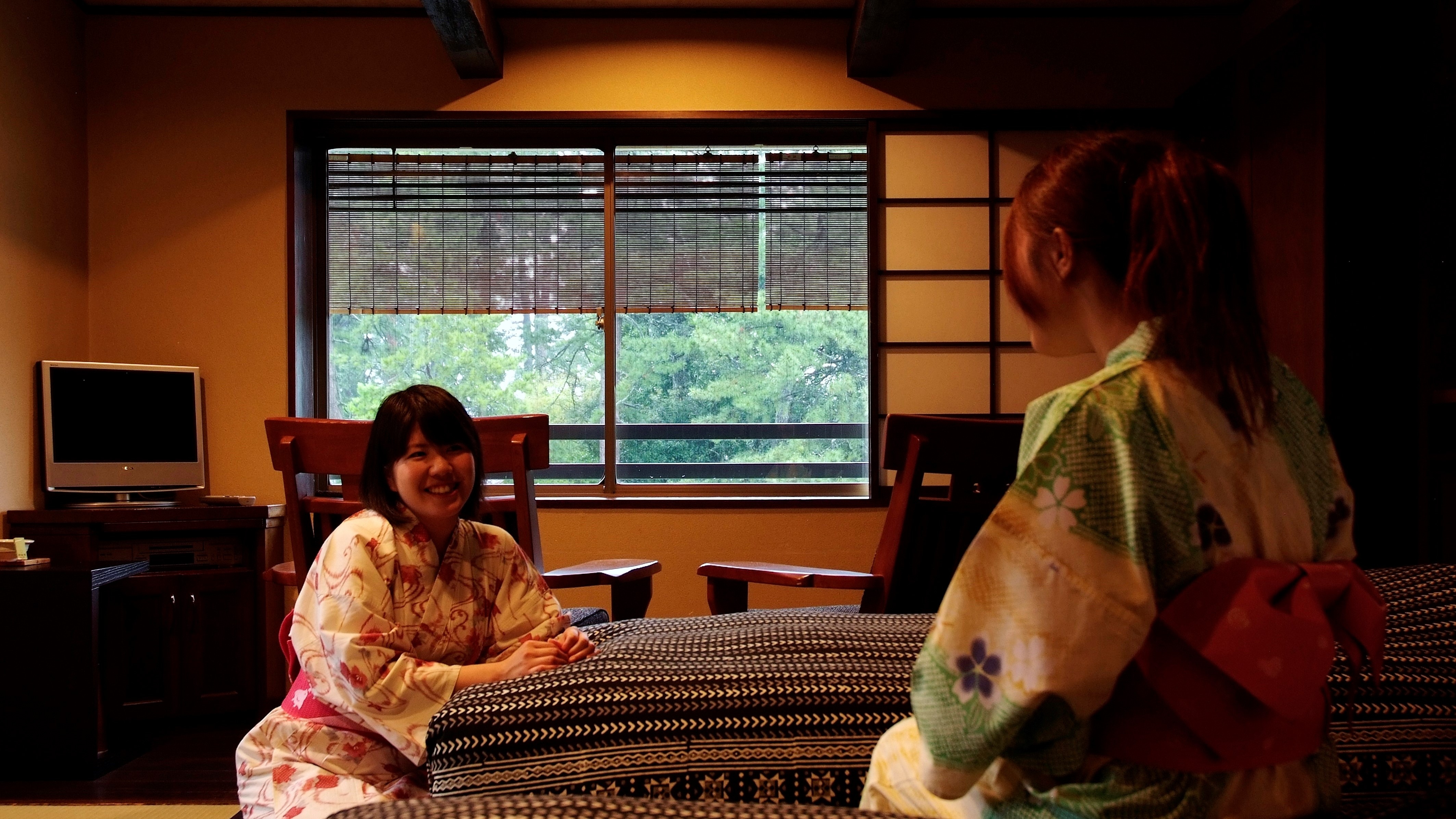 일본식 현대식 일본식 방에서 우아하게 보내는 시간