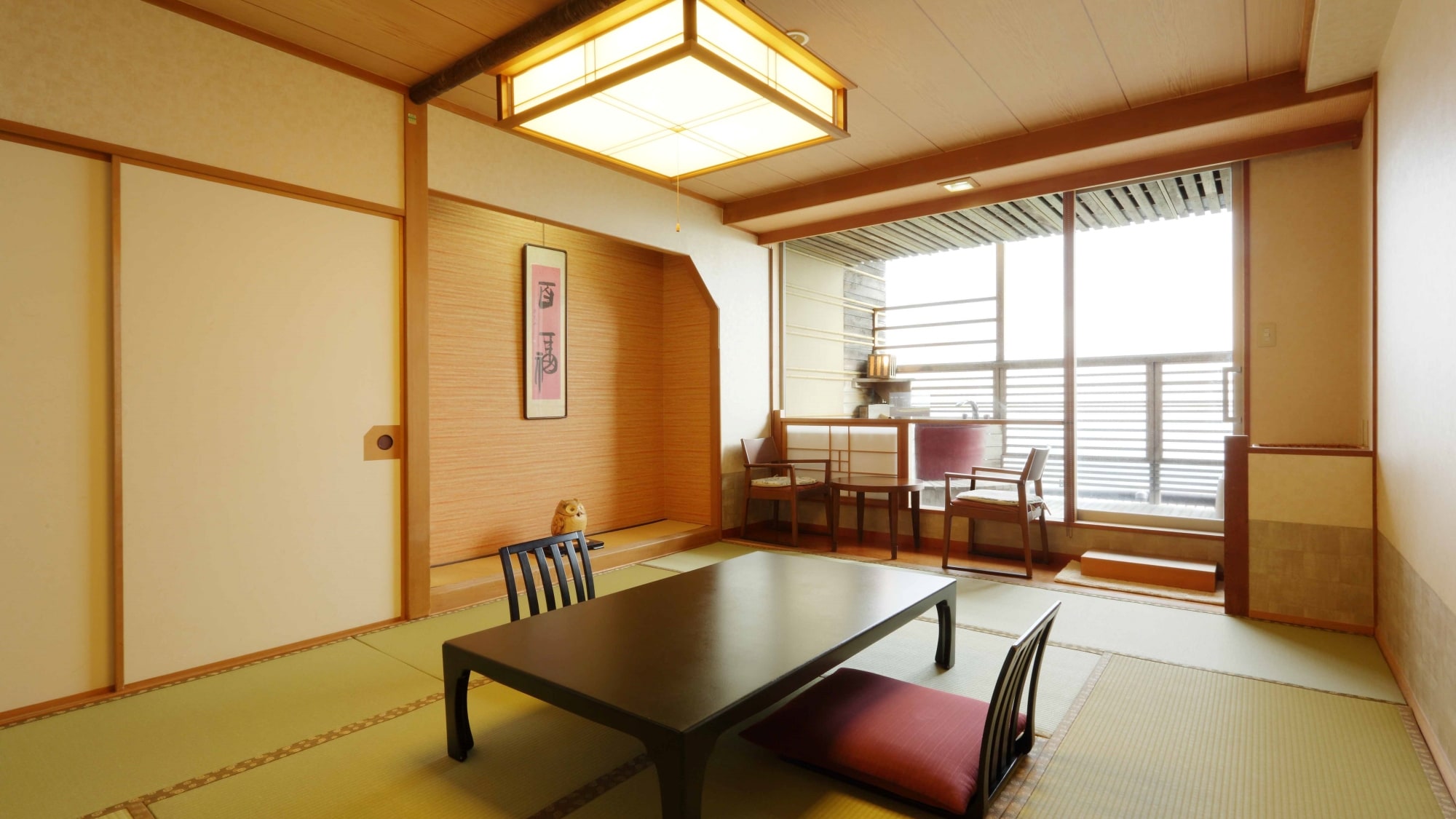 [Rooms with open-air baths (ceramic style)]