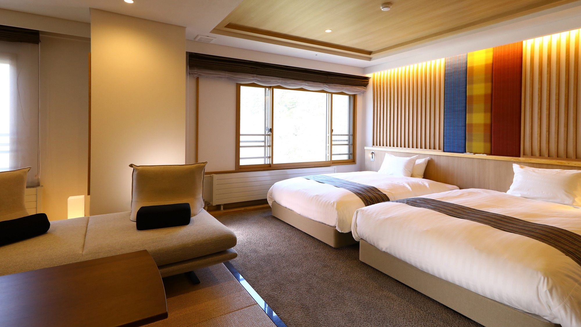[Kei-] Ini adalah kamar bergaya Jepang-Barat yang lebih kompak dari tipe B-A.