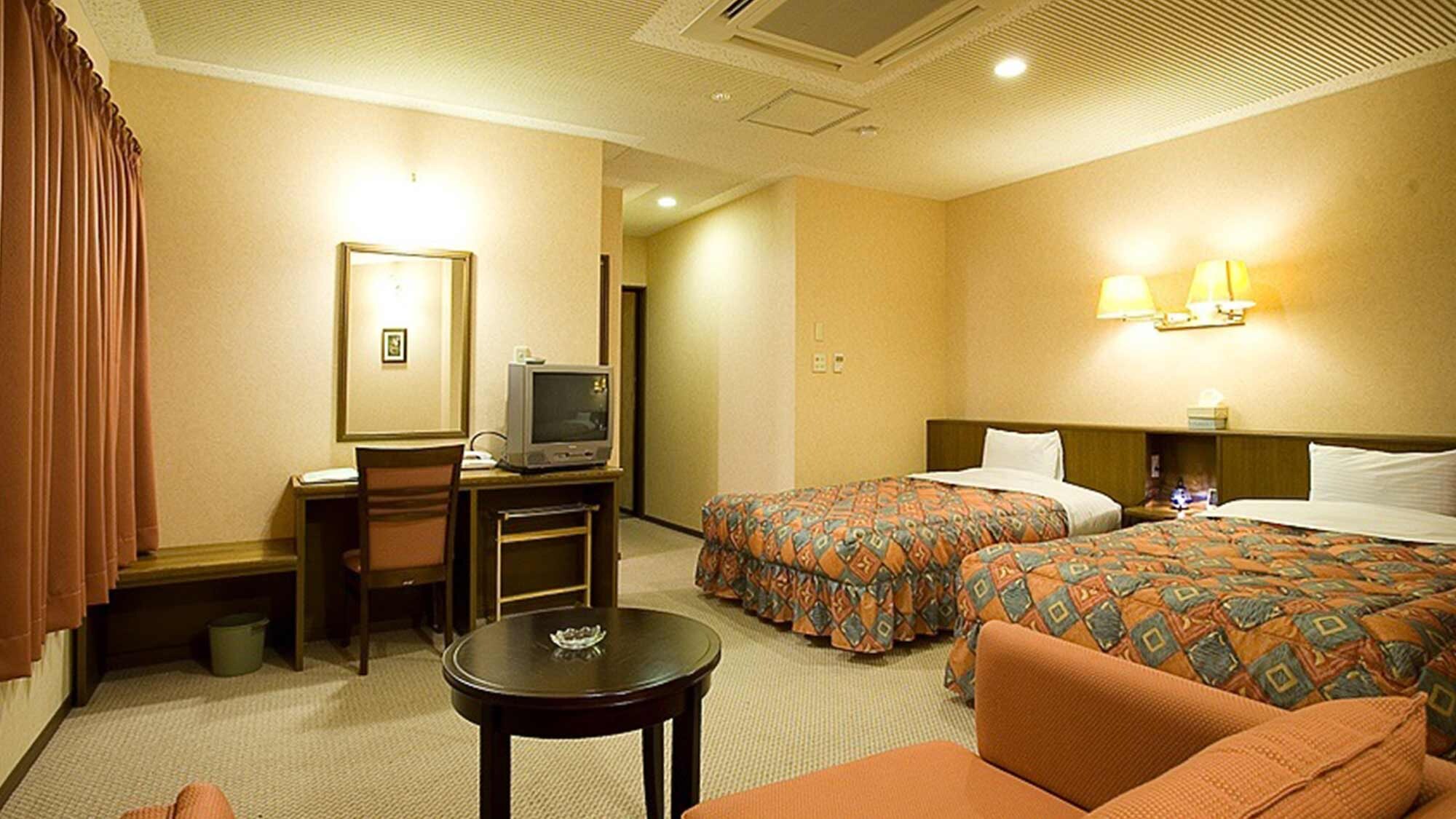 ・ A room with a relaxing and calm atmosphere