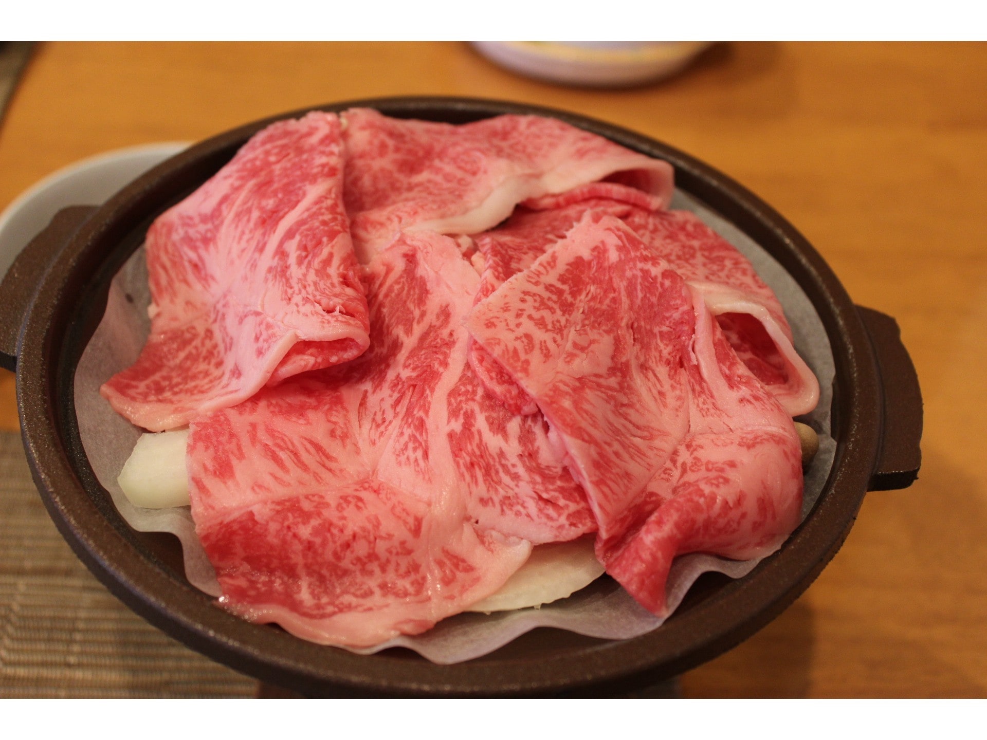 Domestic beef sukiyaki hotpot plan