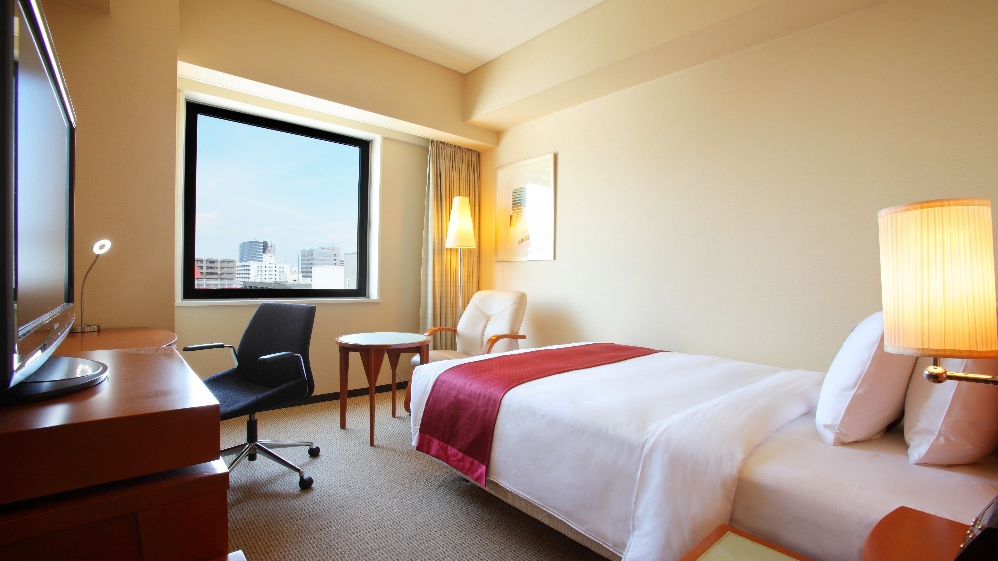 Simple Floor Double Room Room: 20 square meters / Bed: 140cm x 1