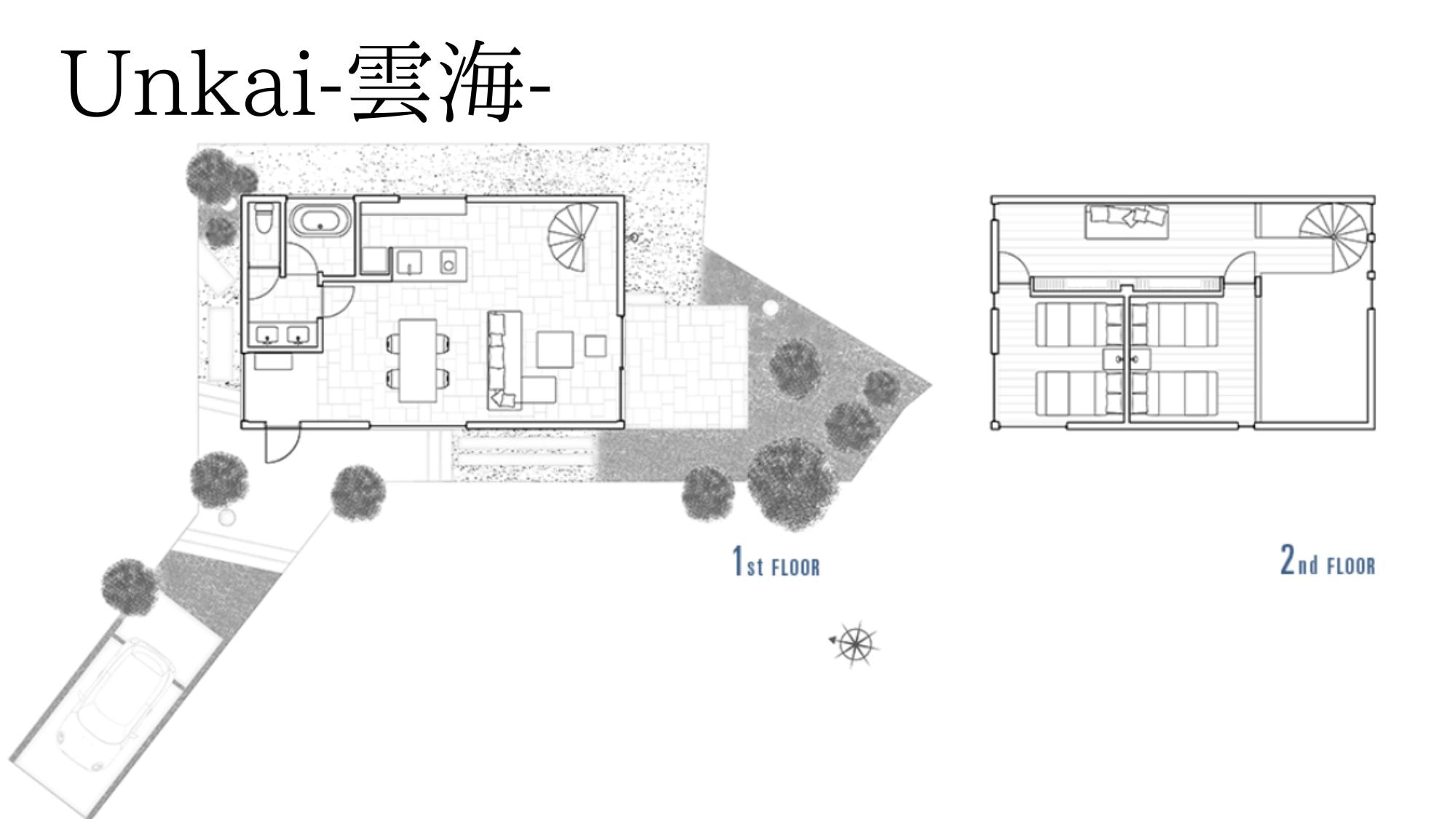 Floor plan of Unkai facility