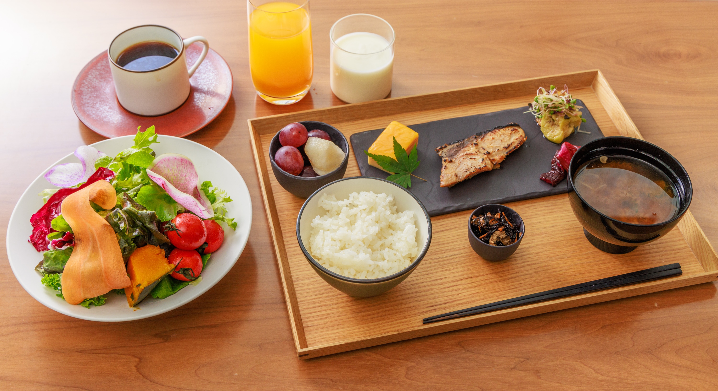 Breakfast/Japanese set meal