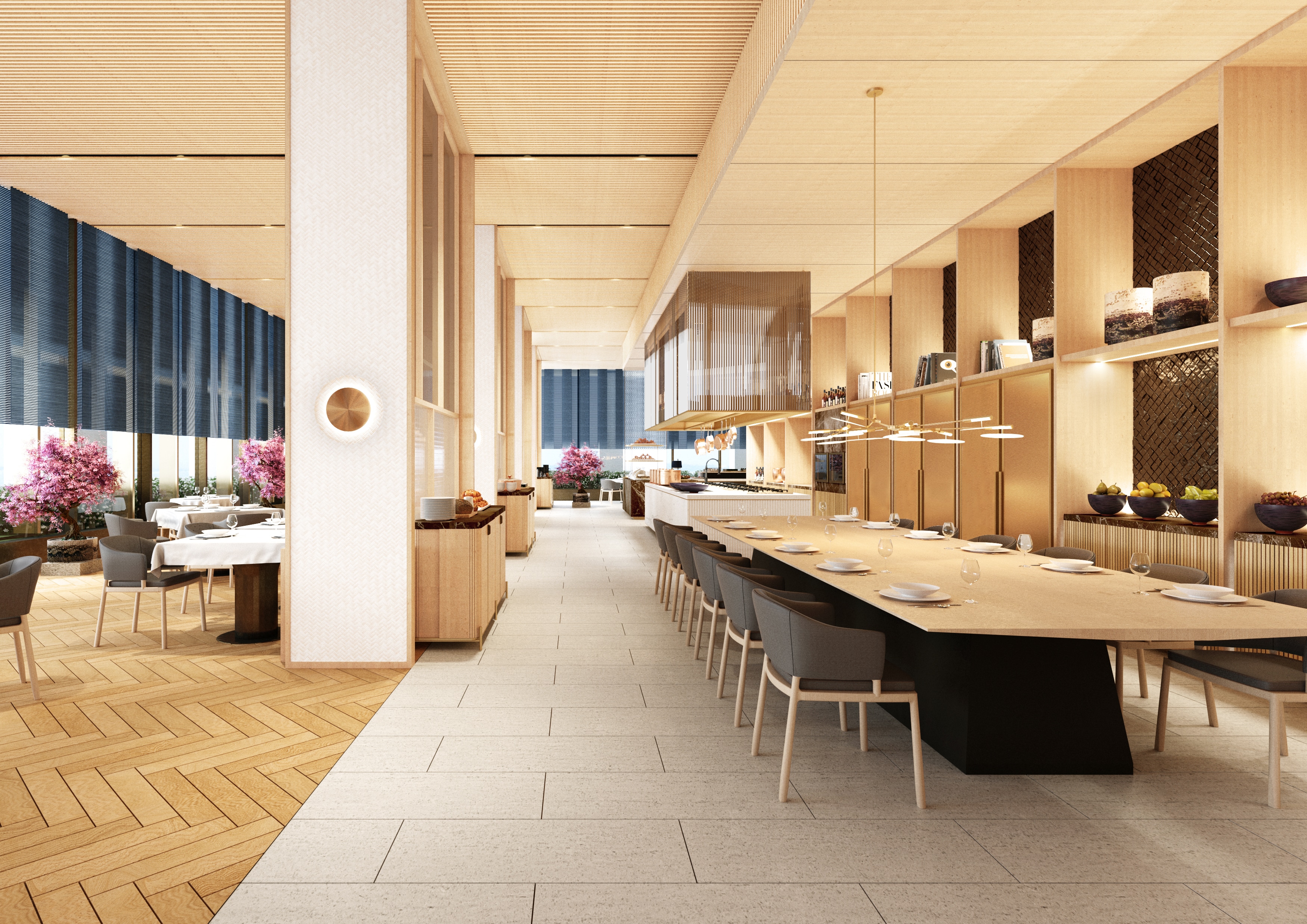 양식 레스토랑 Viridis (Vilidis) 내관 이미지 그림