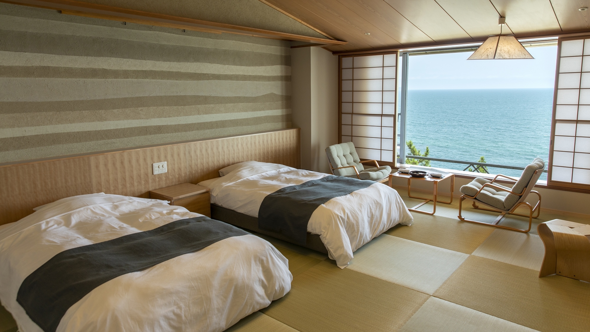 Japanese modern guest room