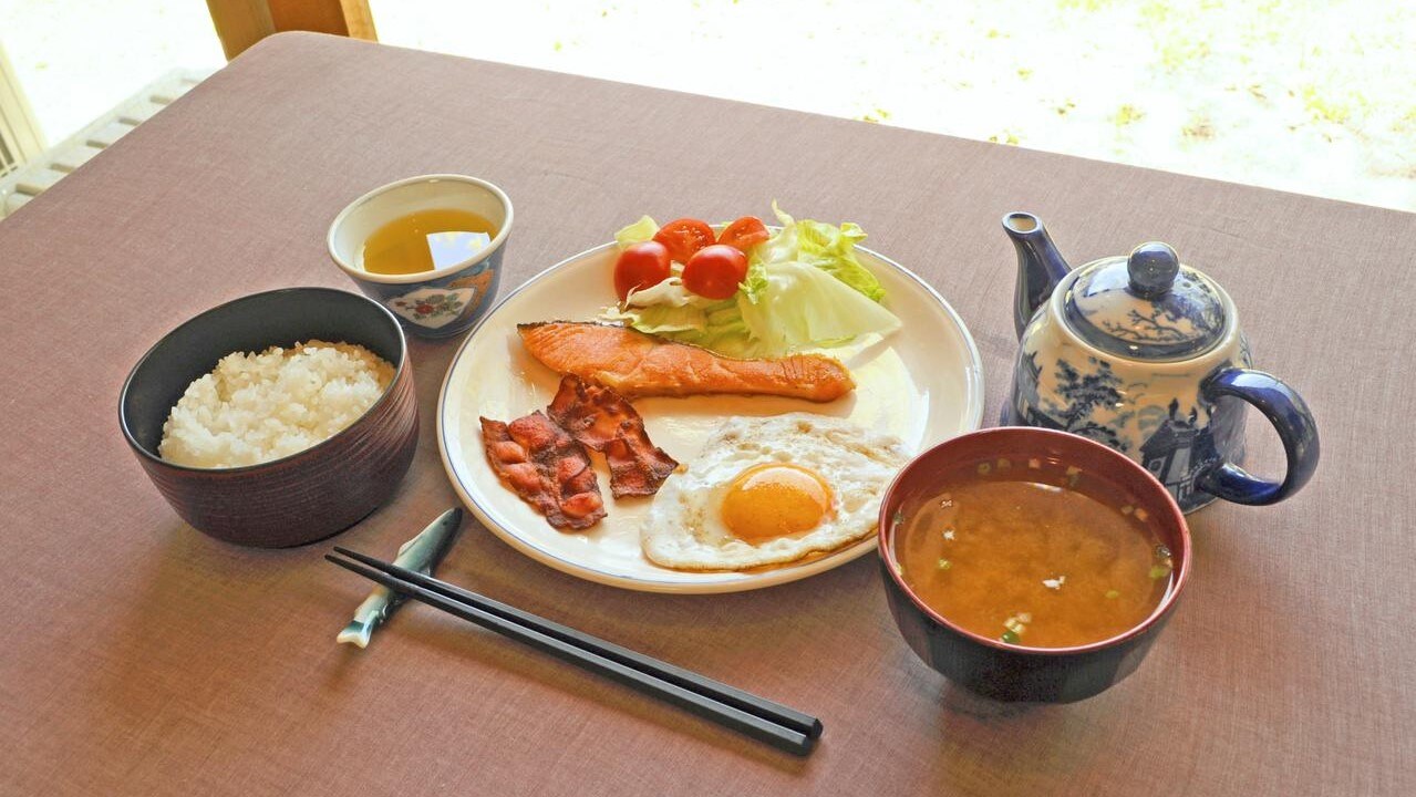 [Breakfast] Japanese menu