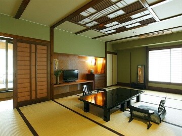 ◆ 日式房間帶石製私人浴室 ◆