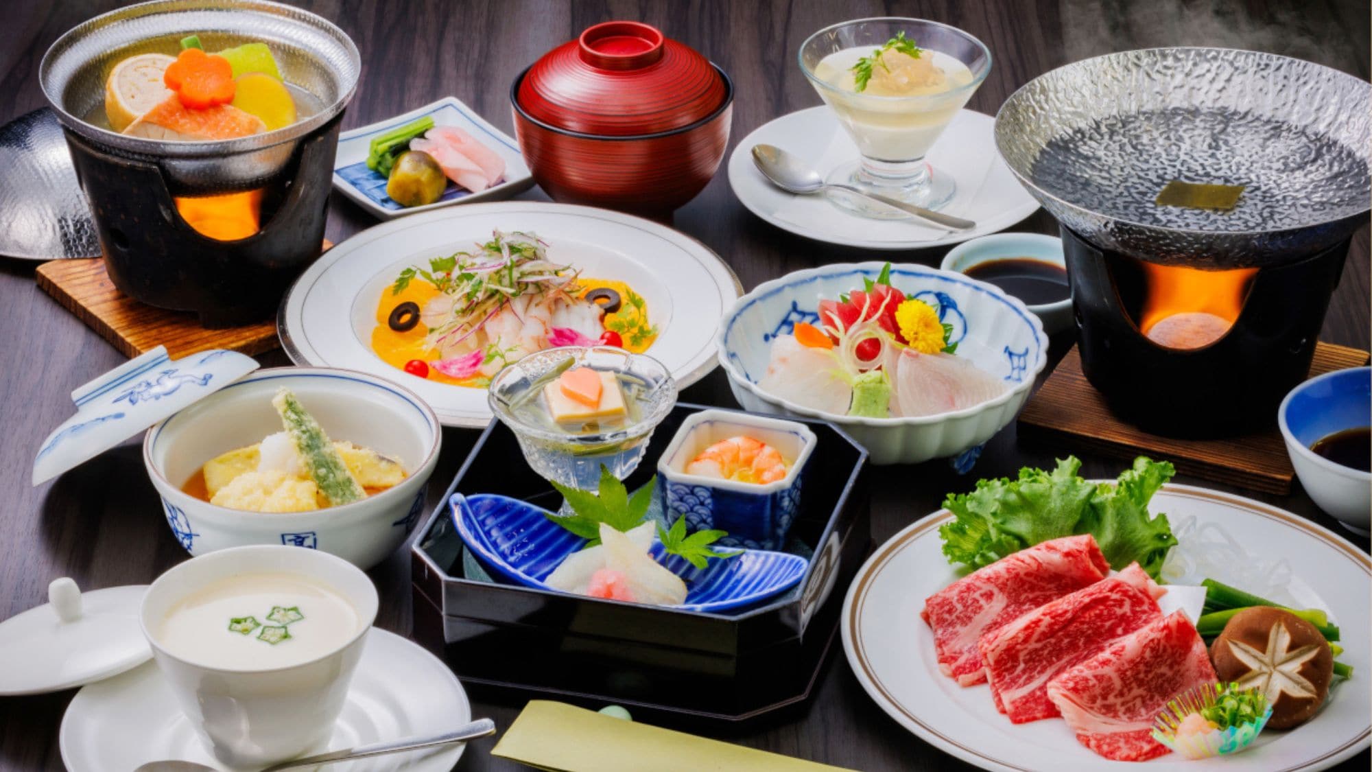 2025夏お料理一例（花）
