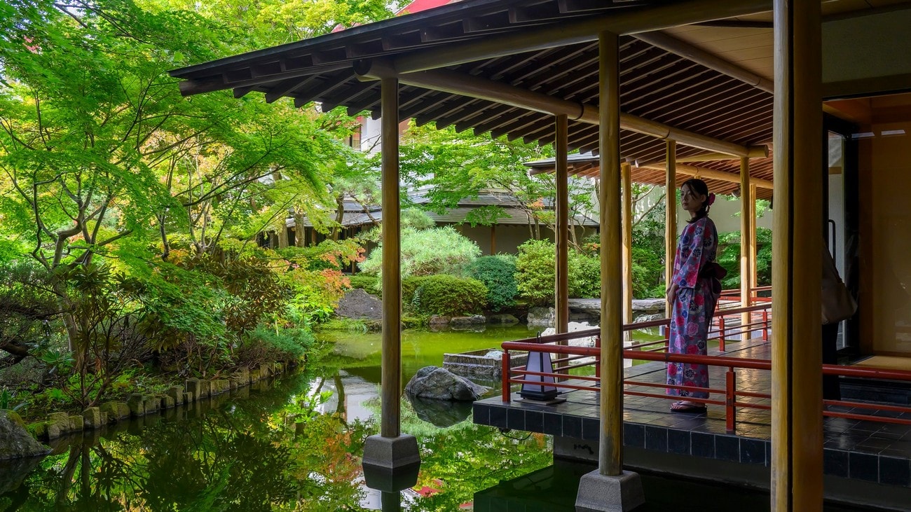 絵画を切り取ったように美しい庭園