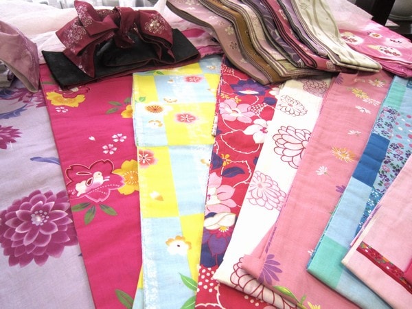 Yukata đầy màu sắc để lựa chọn♪