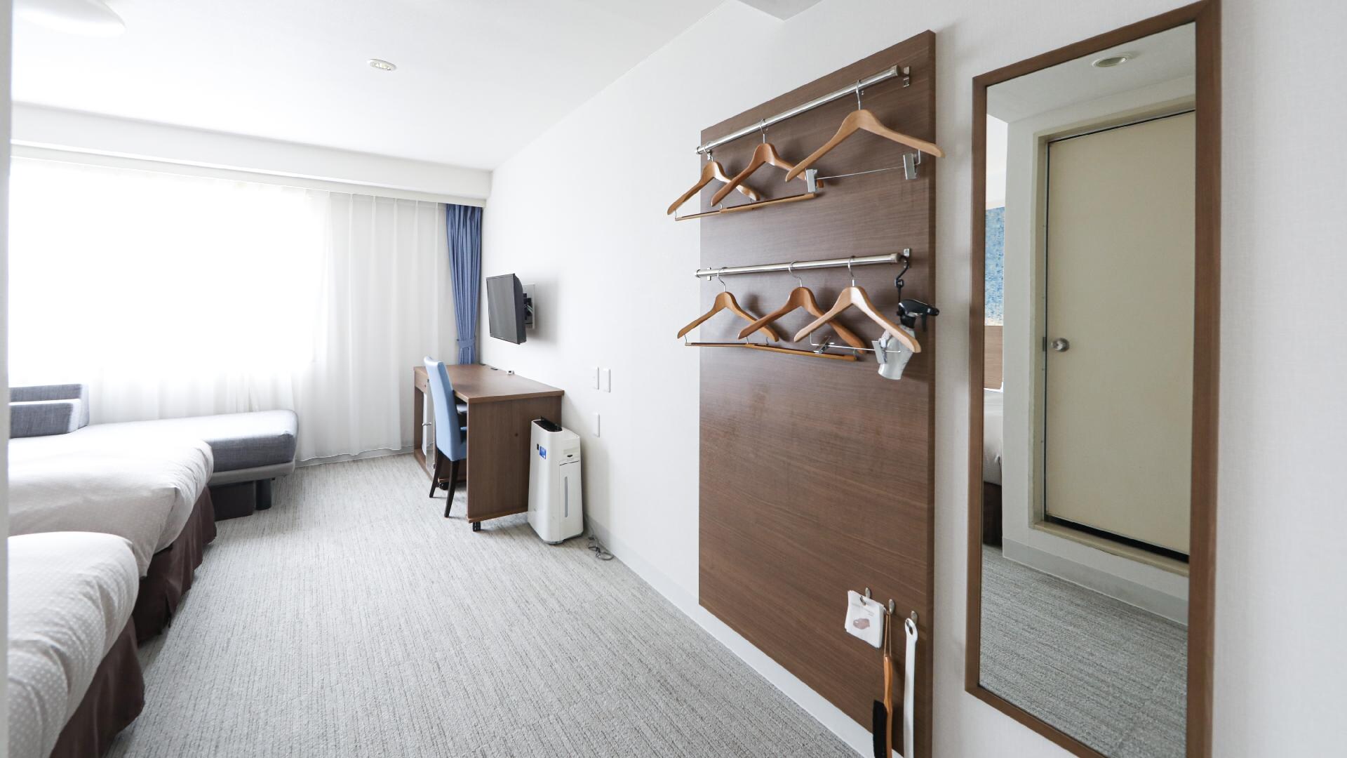 [Twin Standard] Please relax in a spacious room.