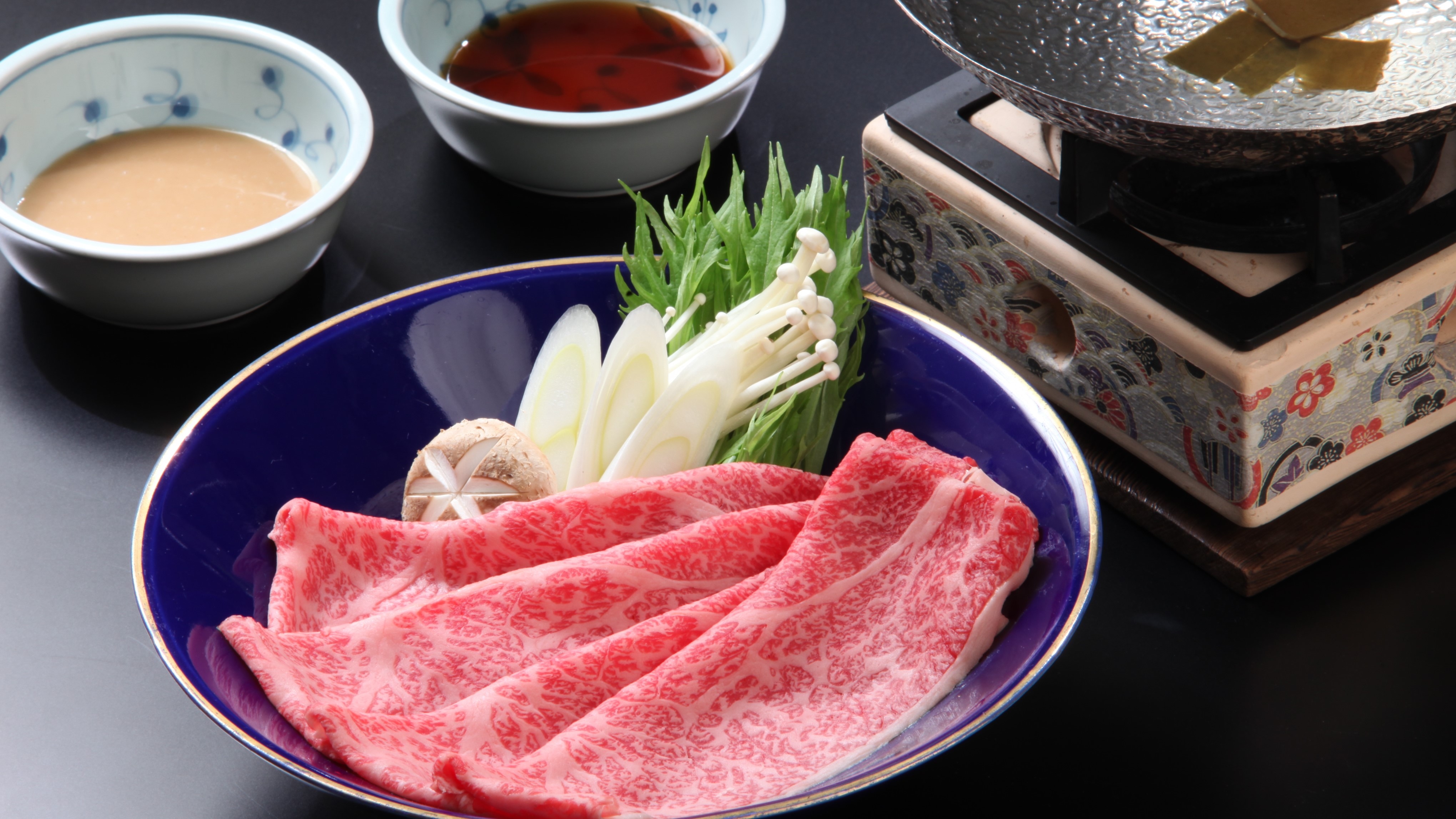 Hida beef shabu-shabu