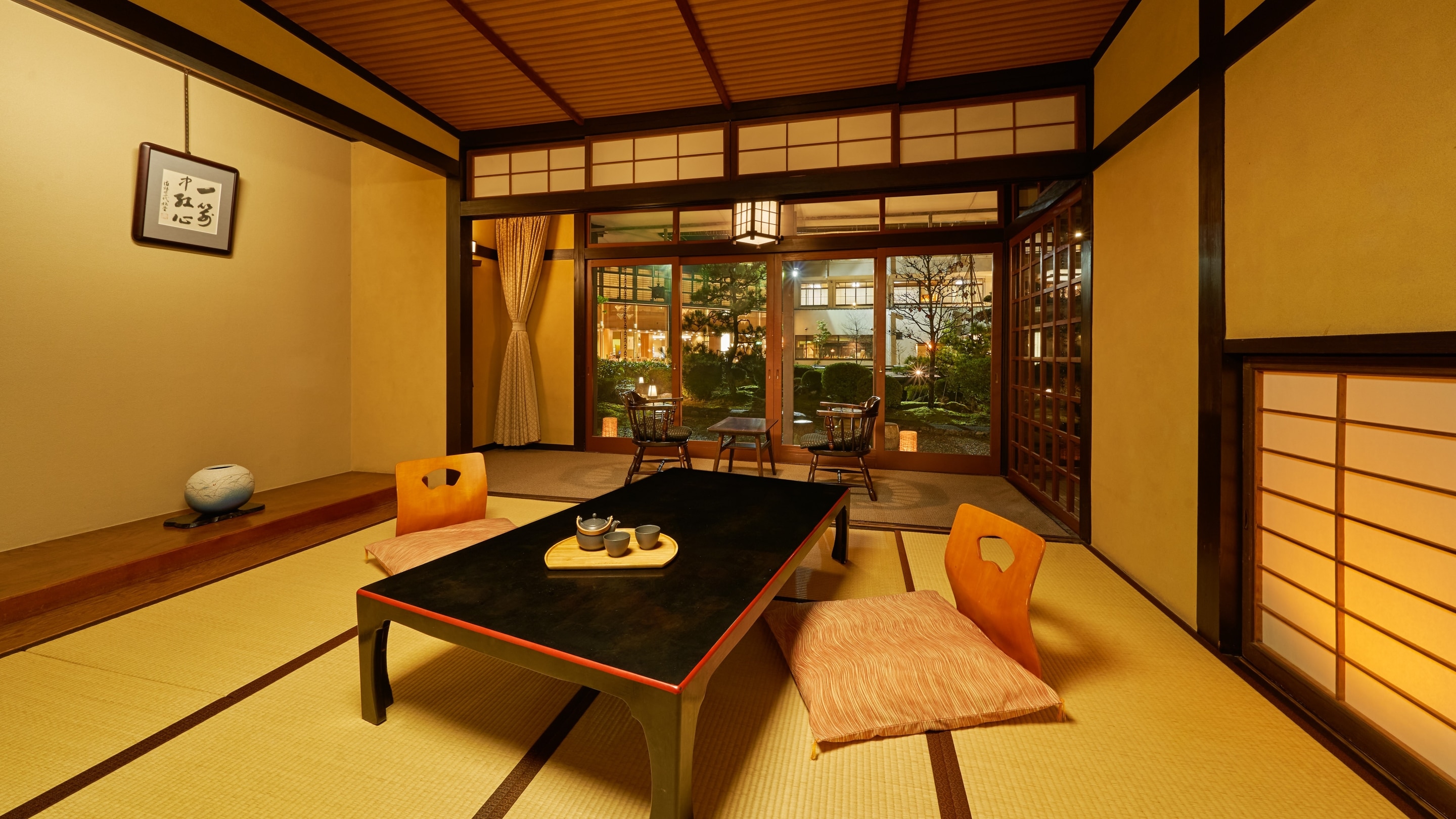 Standard Japanese-style room (wooden building, garden view) *Example of a guest room