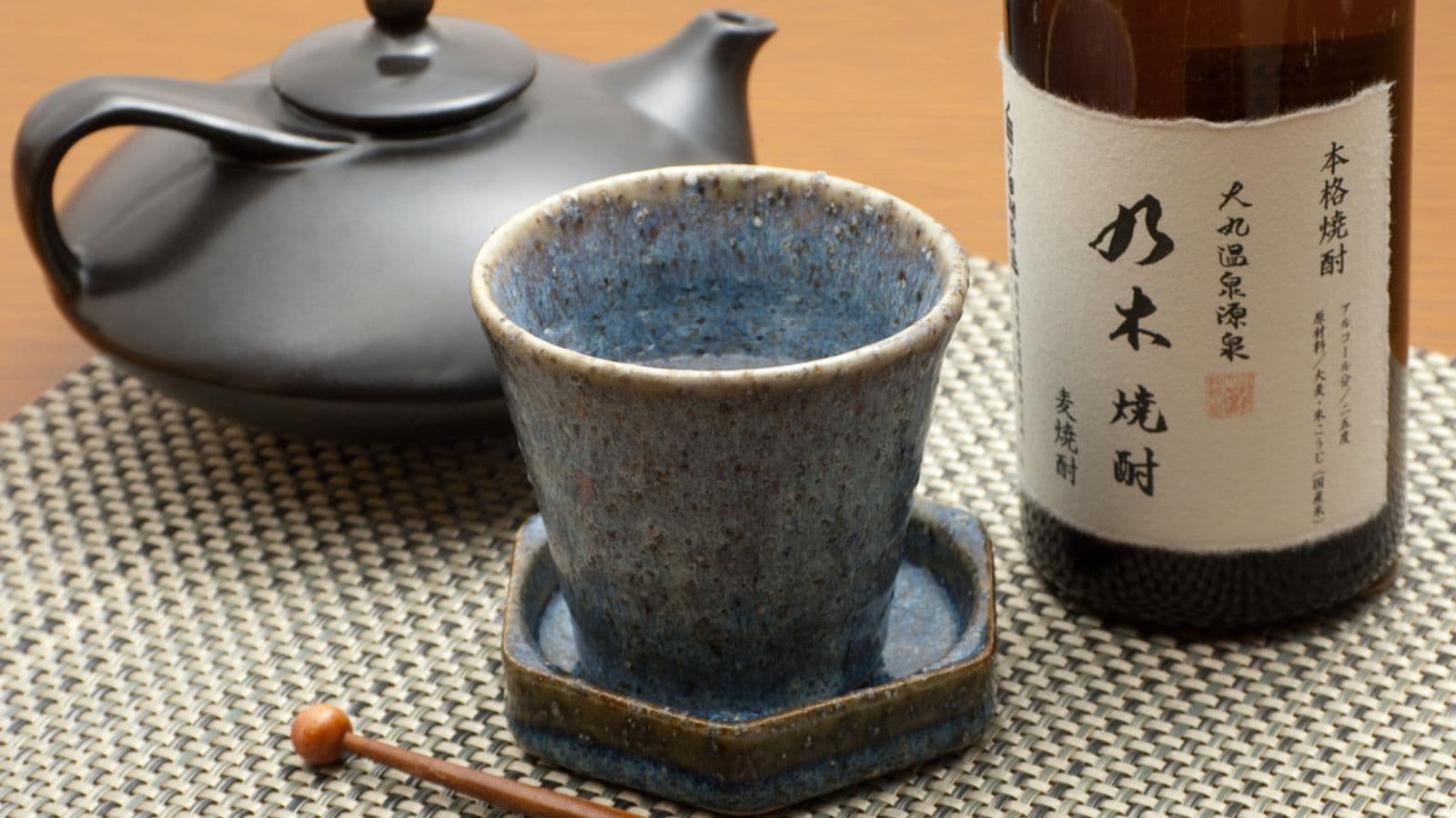 Shochu mixed with Daimaru Onsen hot spring water