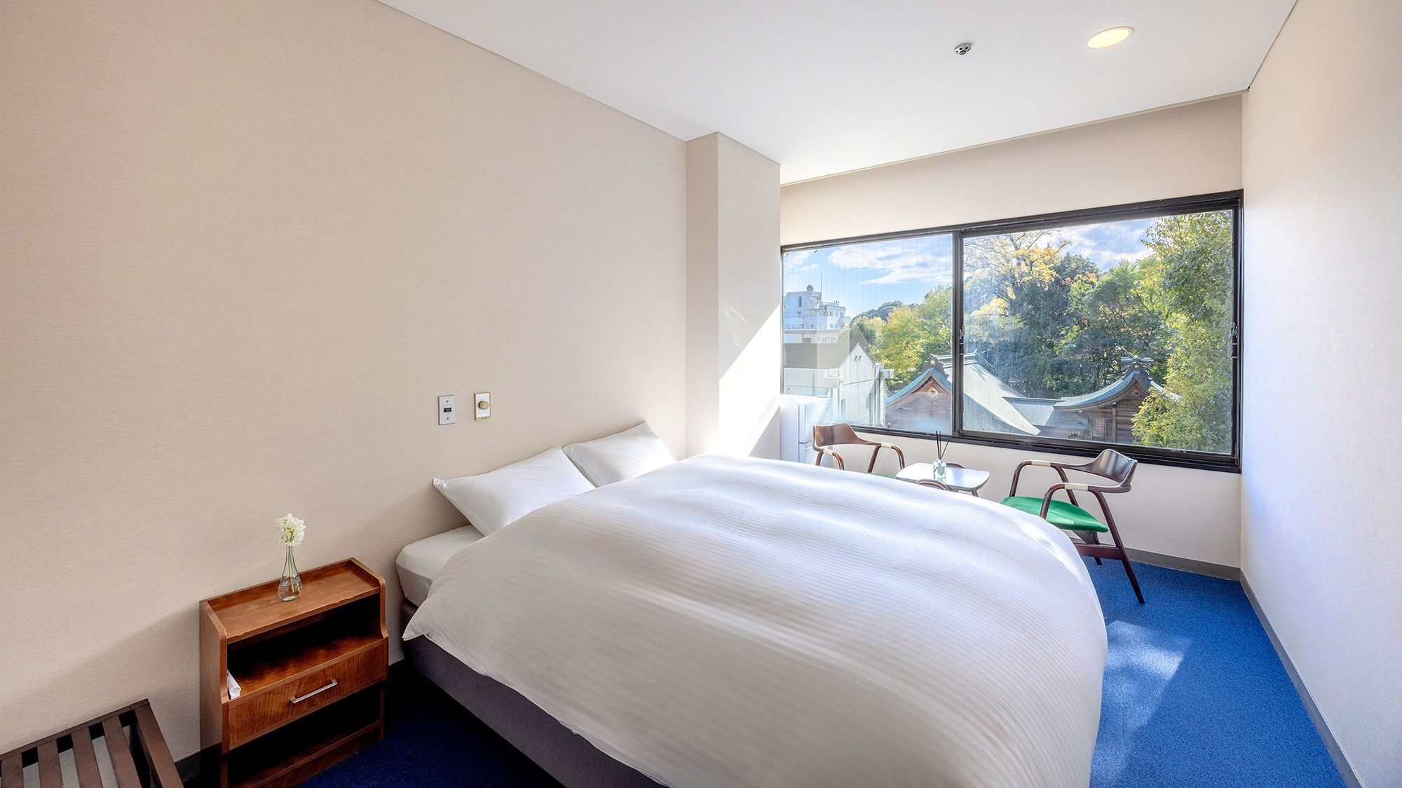 [Compact double] For business trips or solo travel