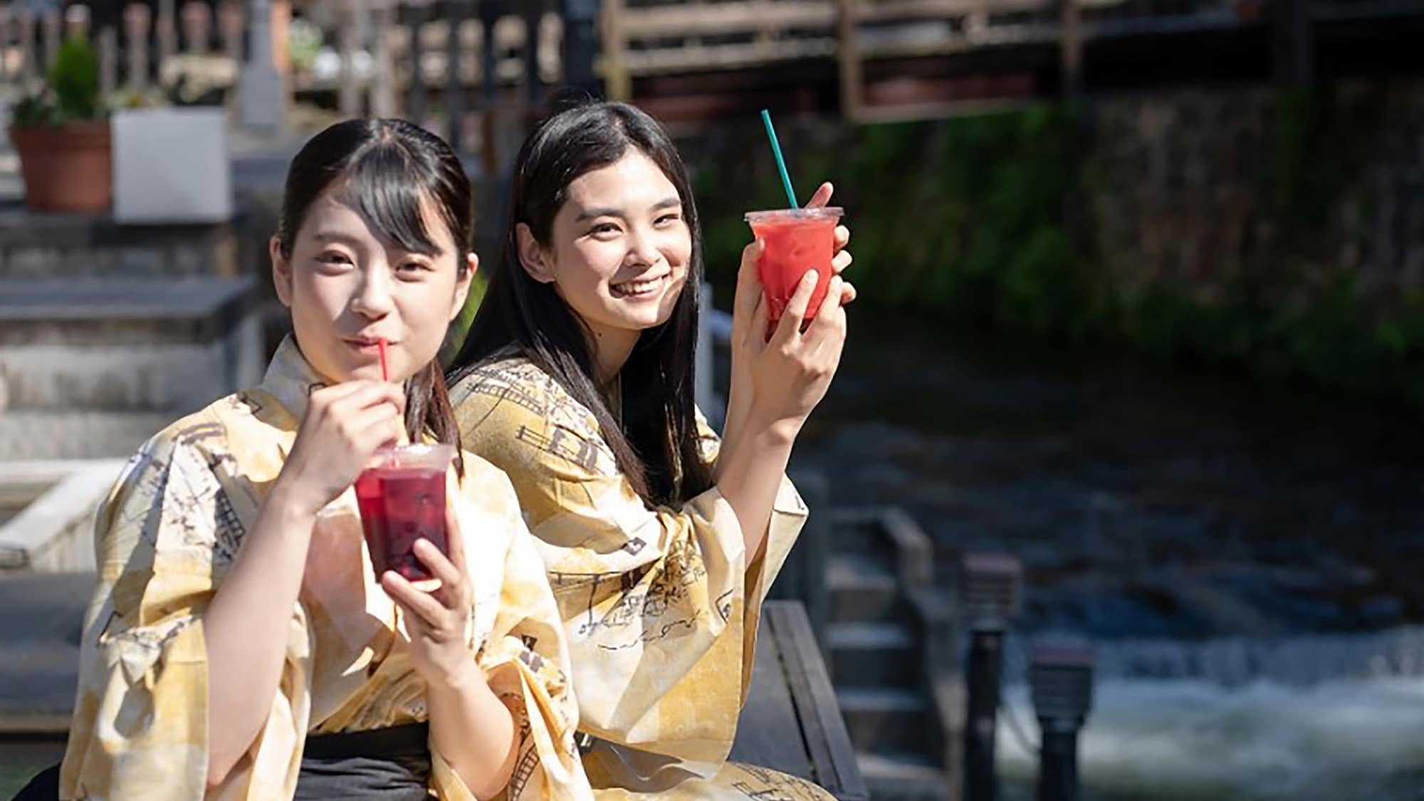 Stroll through Ginzan Onsen town