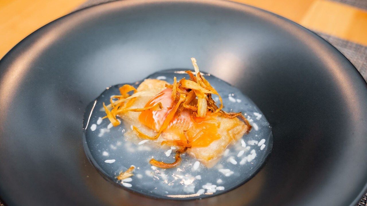 Savor seasonal ingredients amid the aroma of a wood-fired fire