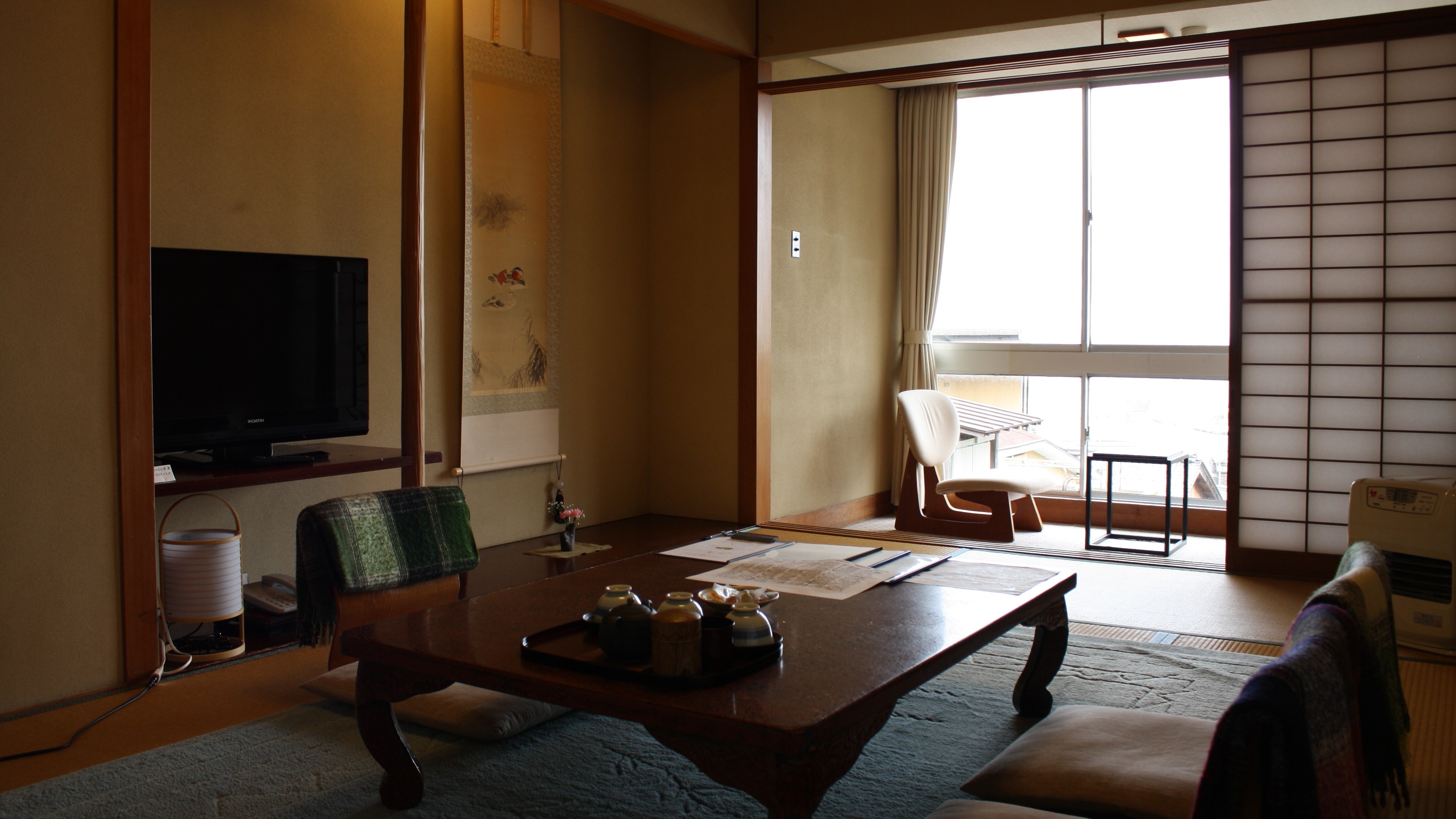 [Annex Japanese-style room] No view, 7.5 tatami Japanese-style room (with toilet)