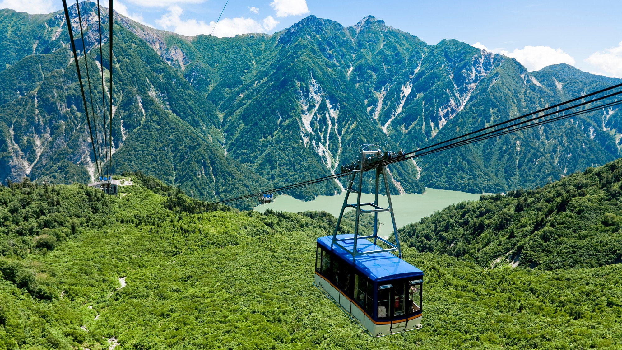 日本最长的索道!立山索道